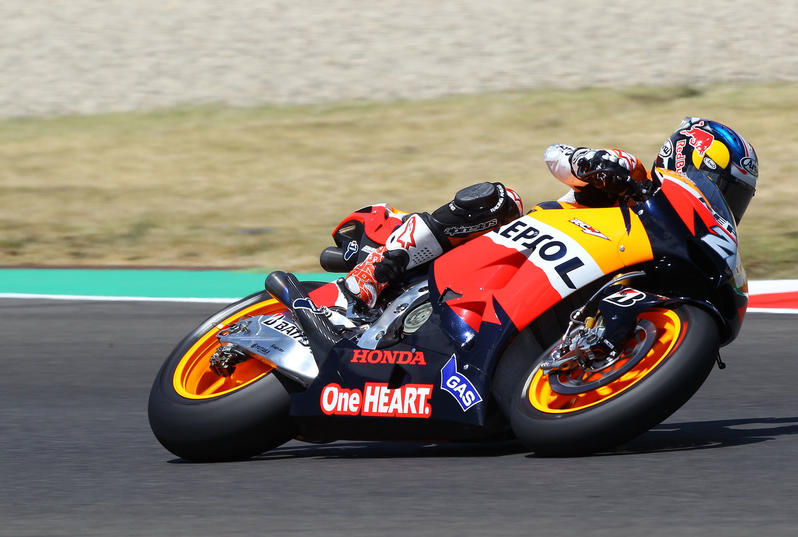 Pedrosa, Mugello MotoGP test, 16th July 2012