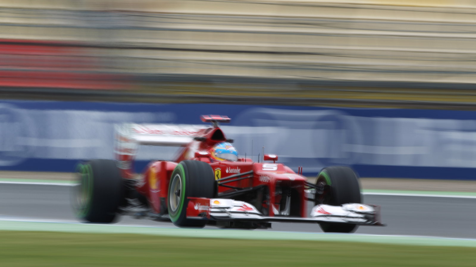 20.07.2012 - Free Practice 2, Fernando Alonso (ESP) Scuderia Ferrari F2012