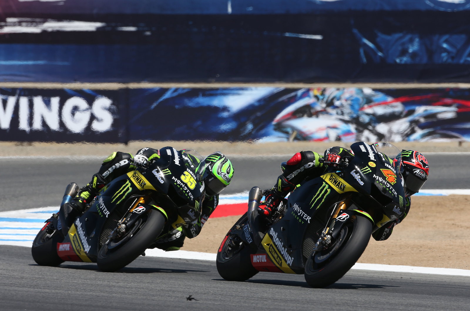 Dovizioso and Crutchlow, USA MotoGP 2012
