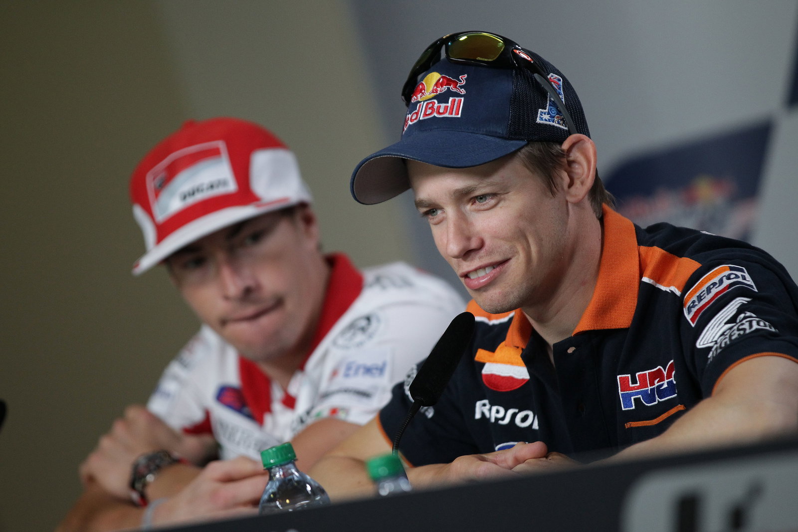 Hayden and Stoner, Indianapolis MotoGP 2012