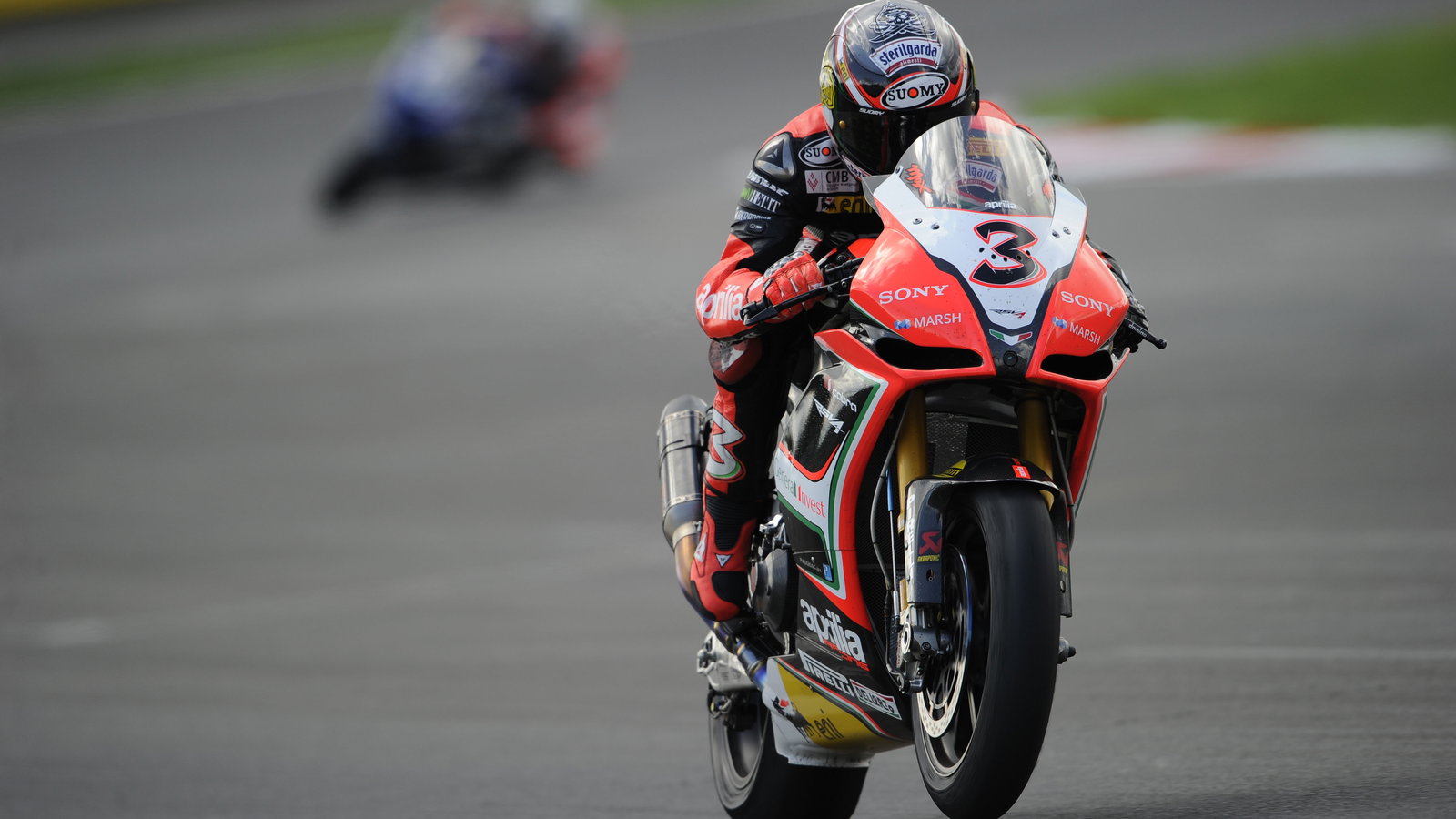 Biaggi, Russian WSBK Race 1 2012