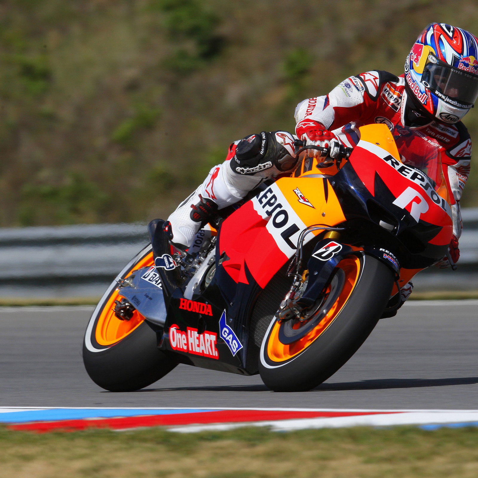 Jonathan Rea, Brno MotoGP test, 27-08-12
