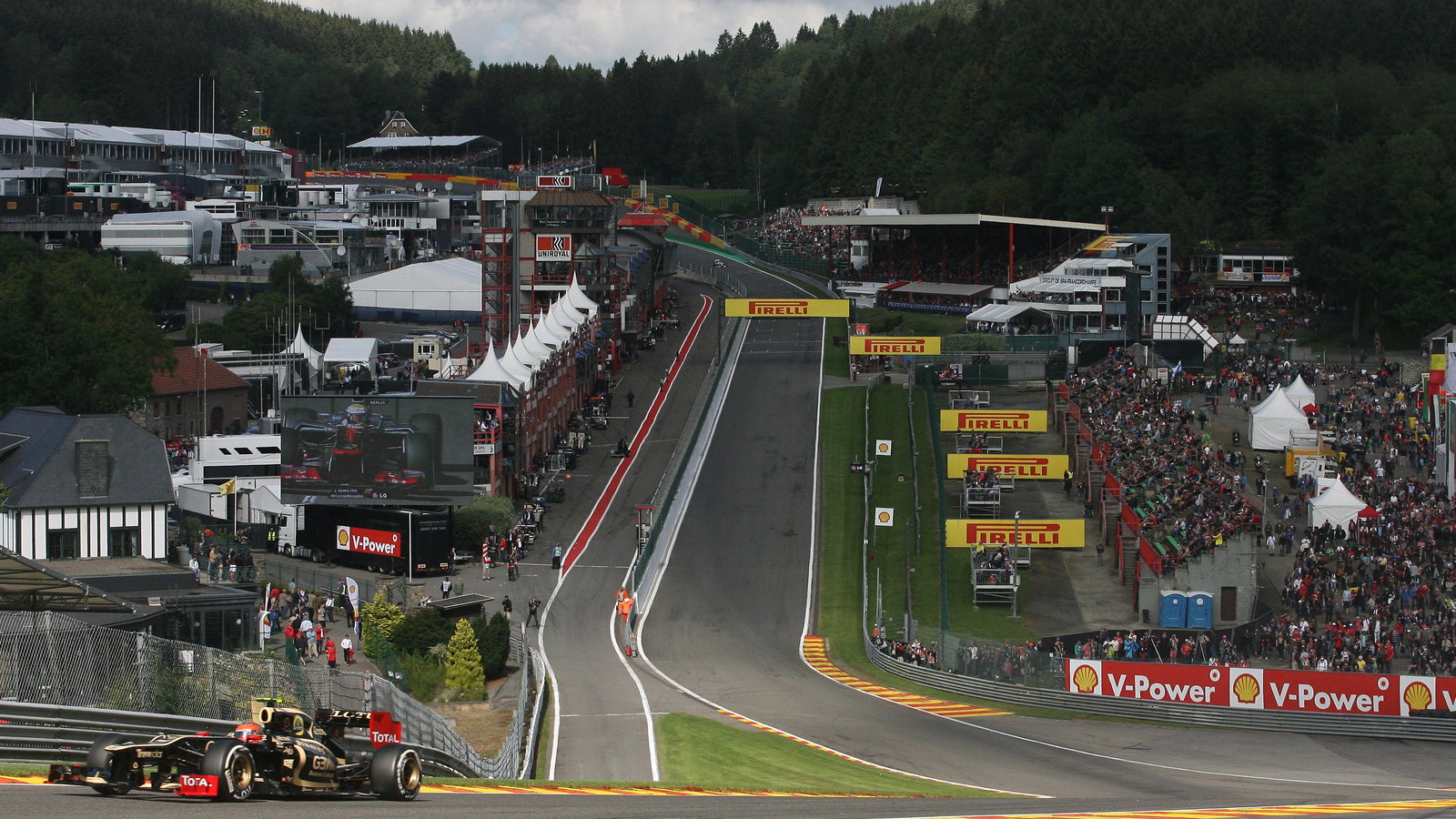 01.09.2012- Free Practice 3, Romain Grosjean (FRA) Lotus F1 Team E20