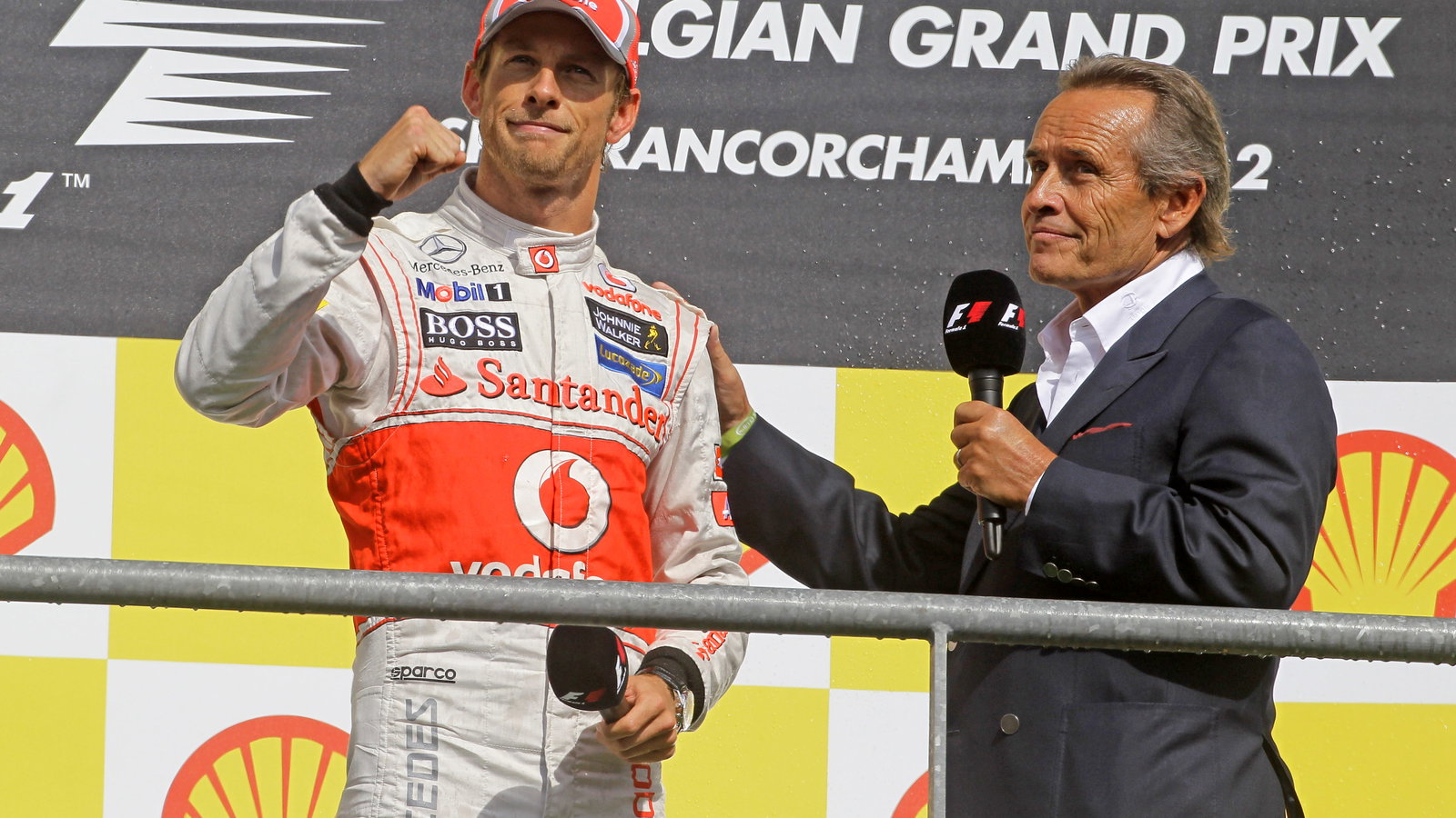 02.09.2012- Race, Jenson Button (GBR) McLaren Mercedes MP4-27 race winner