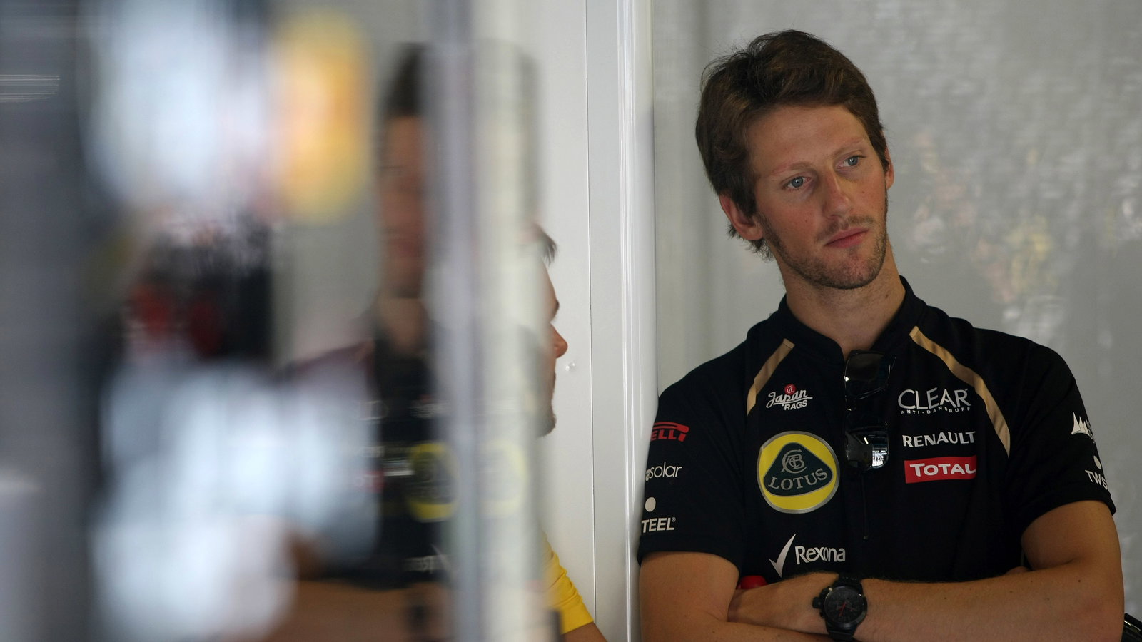 07.09.2012- Free Practice 2, Romain Grosjean (FRA) Lotus F1 Team E20