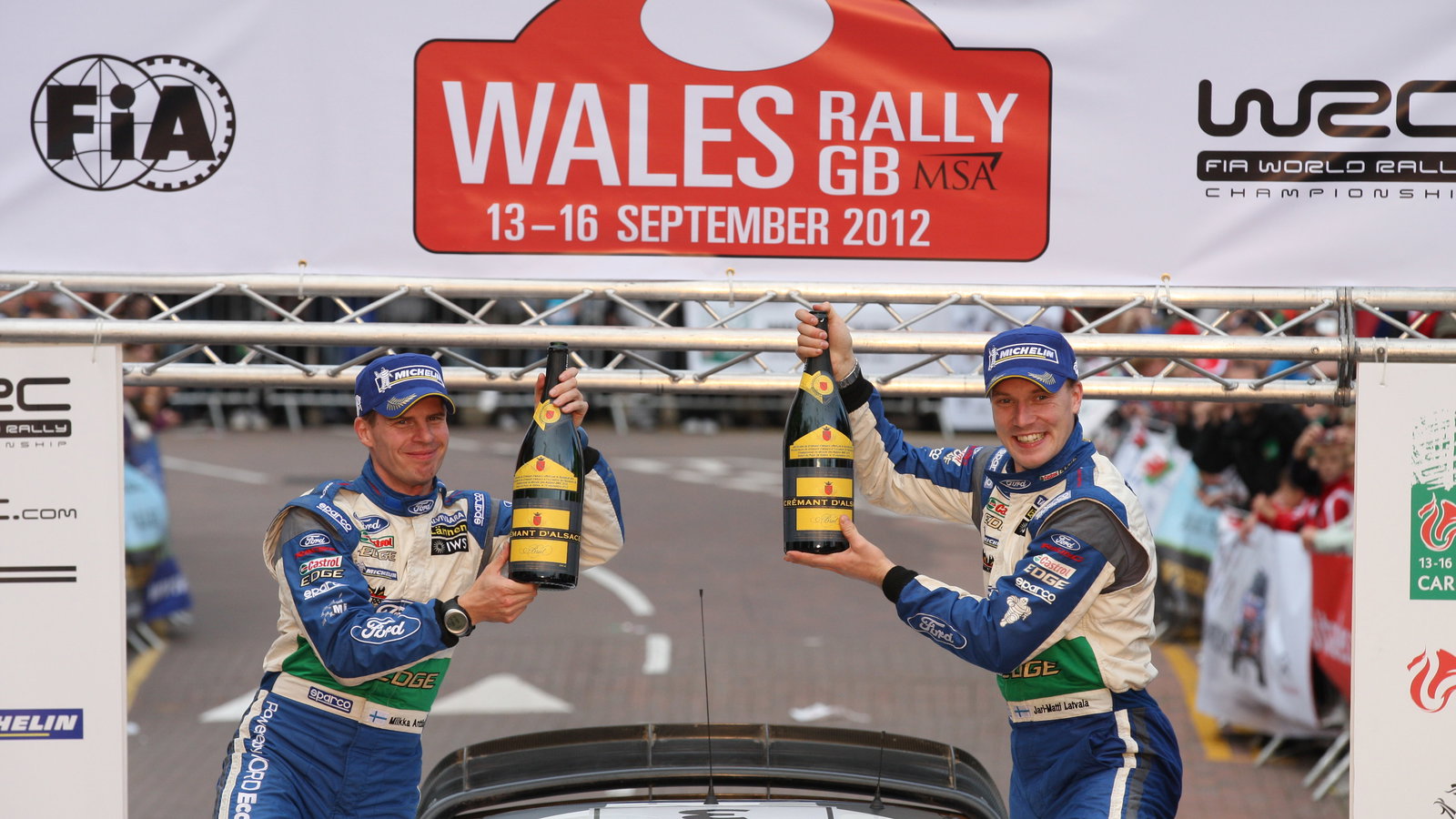 Jari-Matti Latvala (FIN) Miikka Anttila (FIN), Ford Fiesta RS WRC, Ford World Rally Team