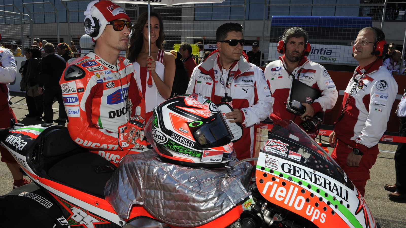 Hayden, Aragon MotoGP Race 2012