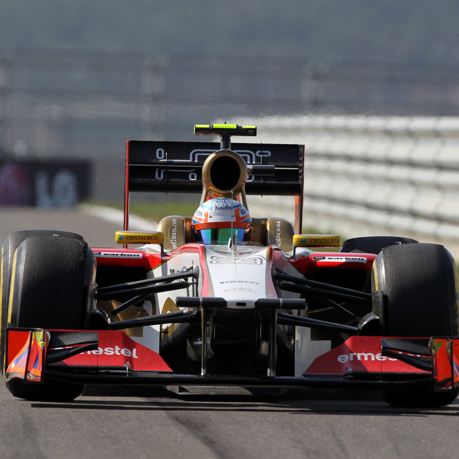 12.10.2012- Free Practice 2, Narain Karthikeyan (IND) HRT Formula 1 Team F112
