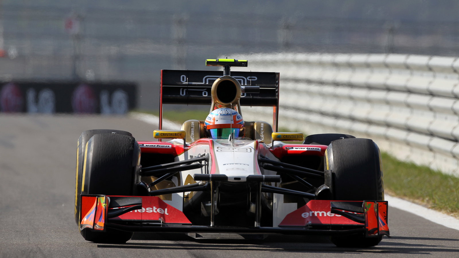 12.10.2012- Free Practice 2, Narain Karthikeyan (IND) HRT Formula 1 Team F112