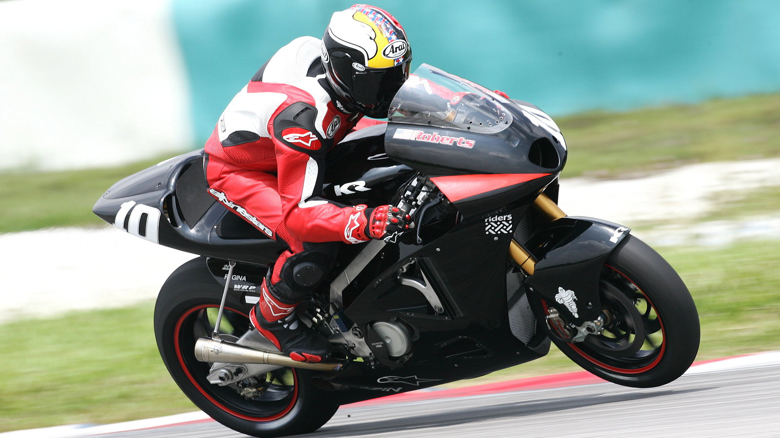 Kenny Roberts Jr makes debut on RCV powered Team Roberts machine, Sepang MotoGP tests, Jauary 2006