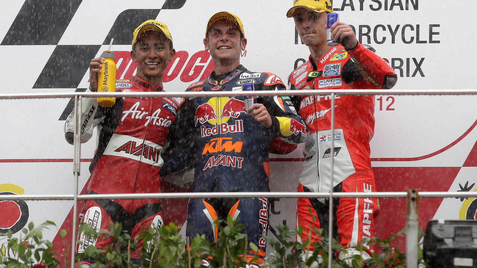 Khairuddin, Cortese, Folger, Moto3, Malaysian MotoGP 2012