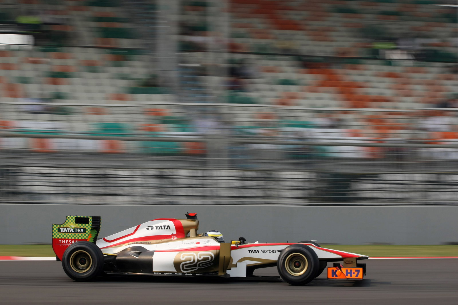 27.10.2012- Free Practice 3, Pedro de la Rosa (ESP) HRT Formula 1 Team F112
