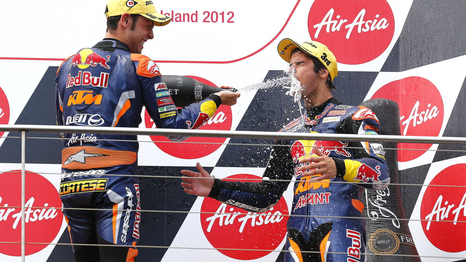 Cortese and Sissis, Moto3, Australian MotoGP 2012