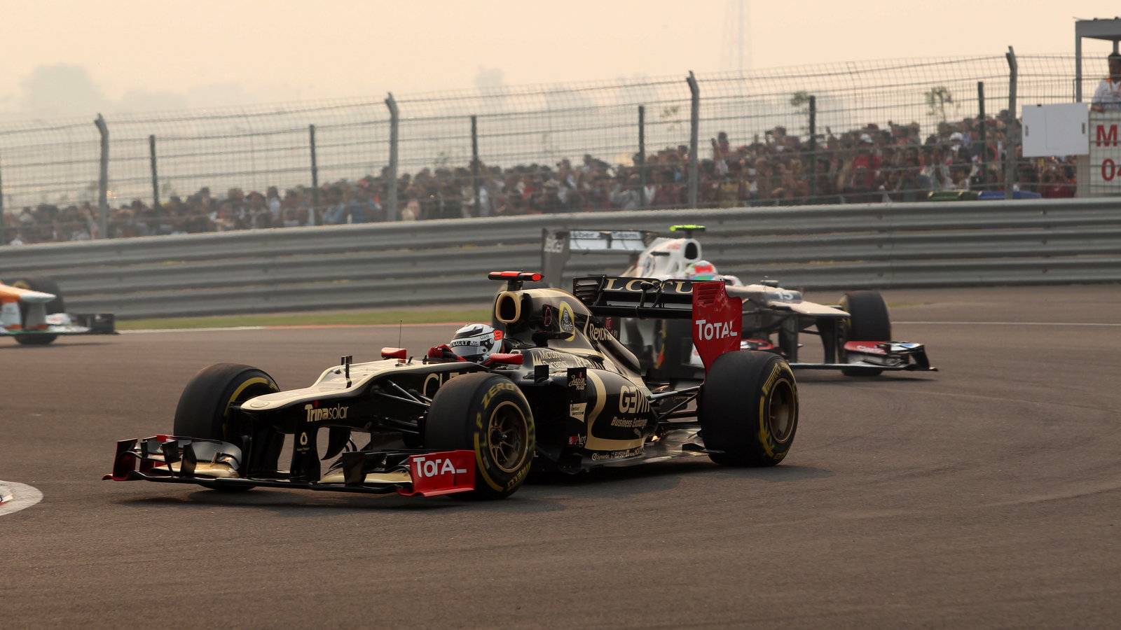28.10.2012- Race, Kimi Raikkonen (FIN) Lotus F1 Team E20