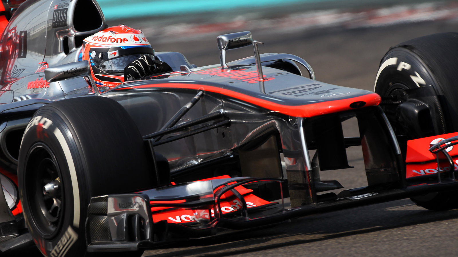 Kevin Magnussen (DEN) McLaren MP4/27 Test Driver.06.11.2012. Formula 1 Young Drivers Test, Day 1, Y