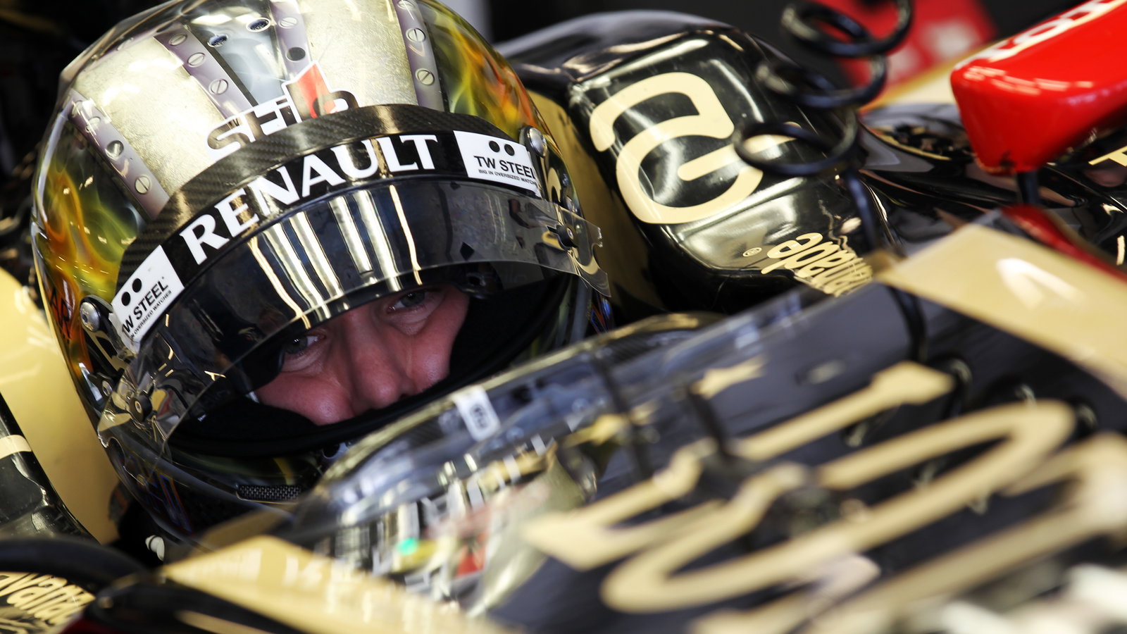 Davide Valsecchi (ITA) Lotus F1 E20 Test Driver.08.11.2012. Formula 1 Young Drivers Test, Day 3, Ya