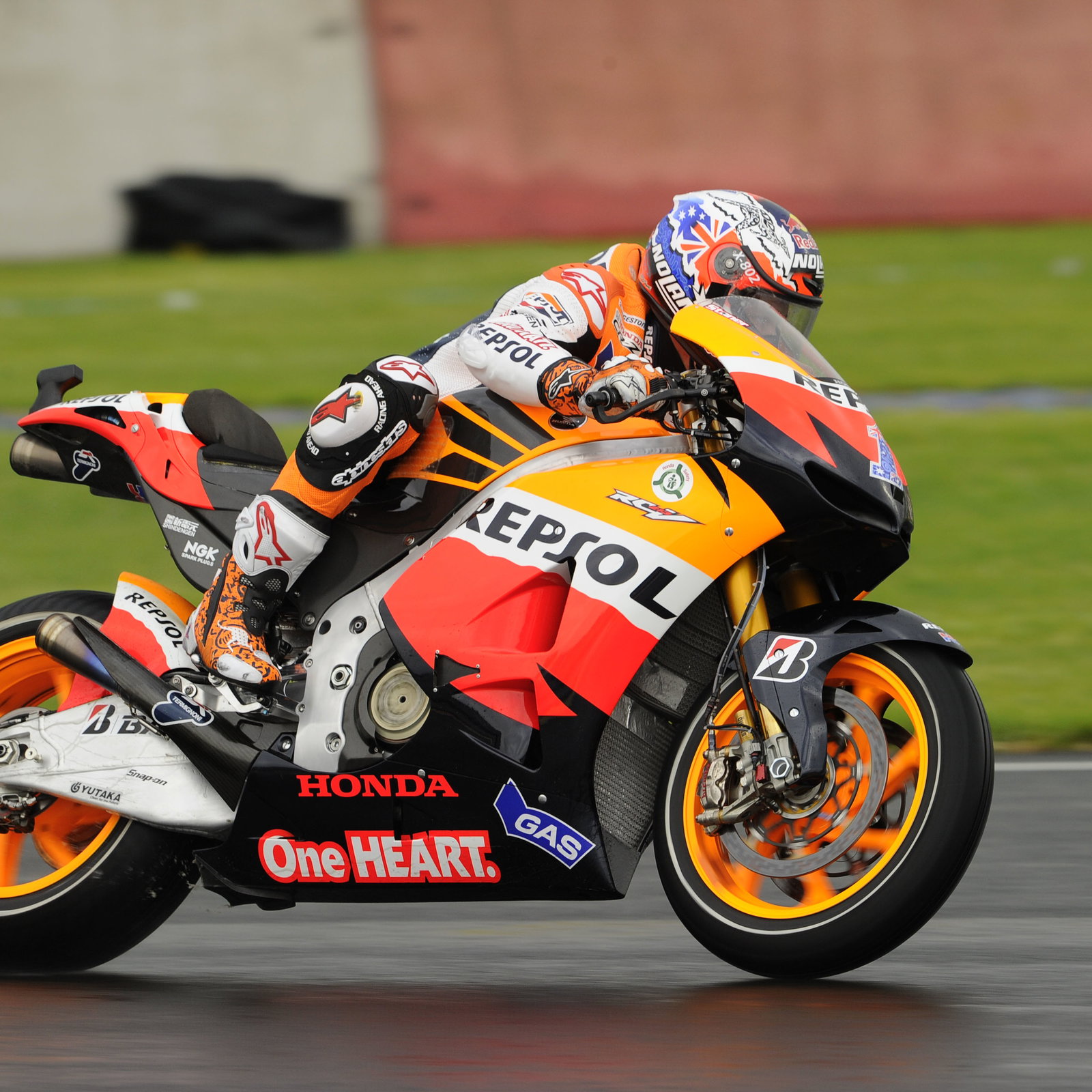 Stoner, Valencia MotoGP 2012