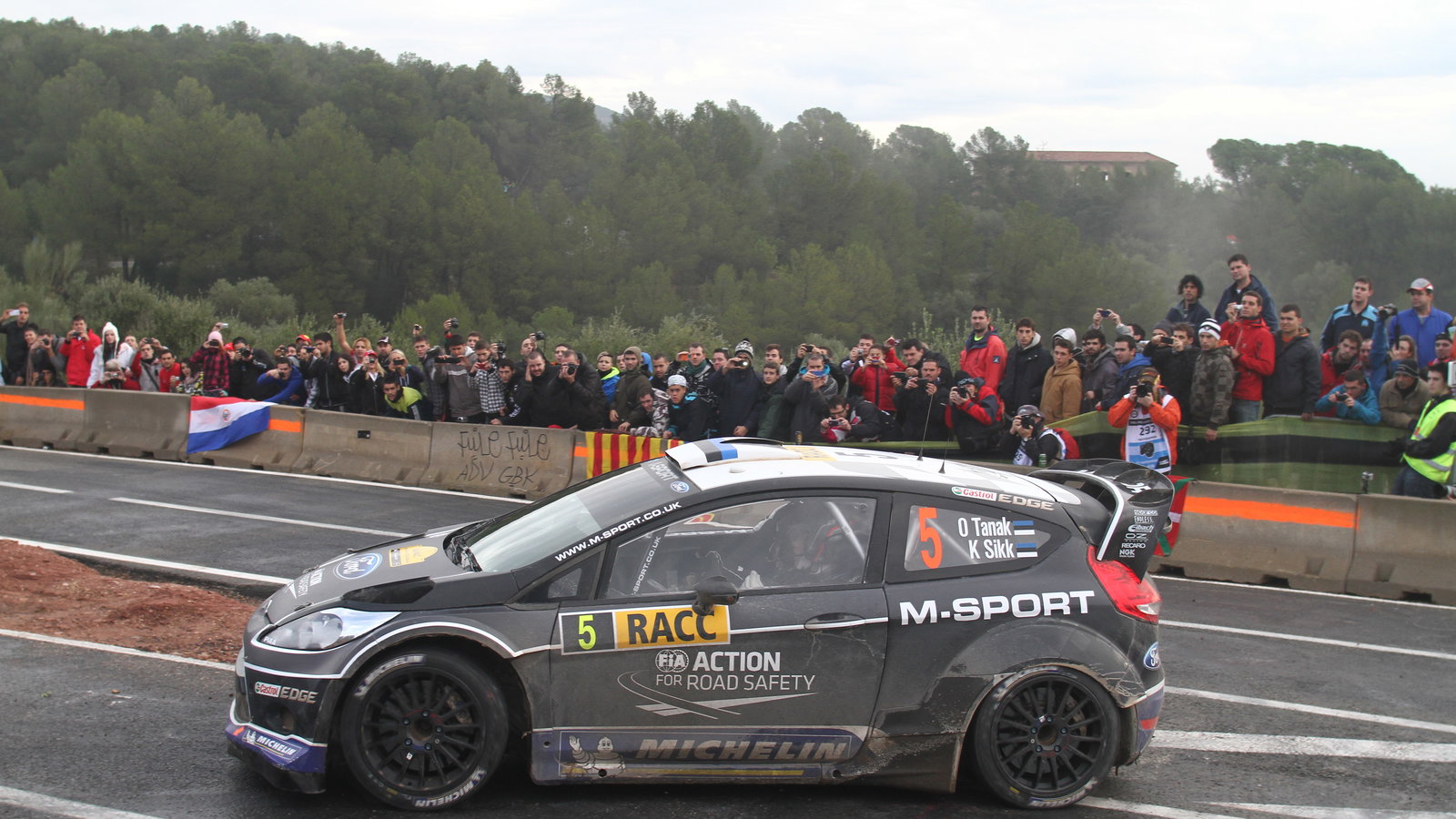 Ott Tanak (EST) Kuldar (EST), Ford Fiesta WRC, M-Sport World Rally Team