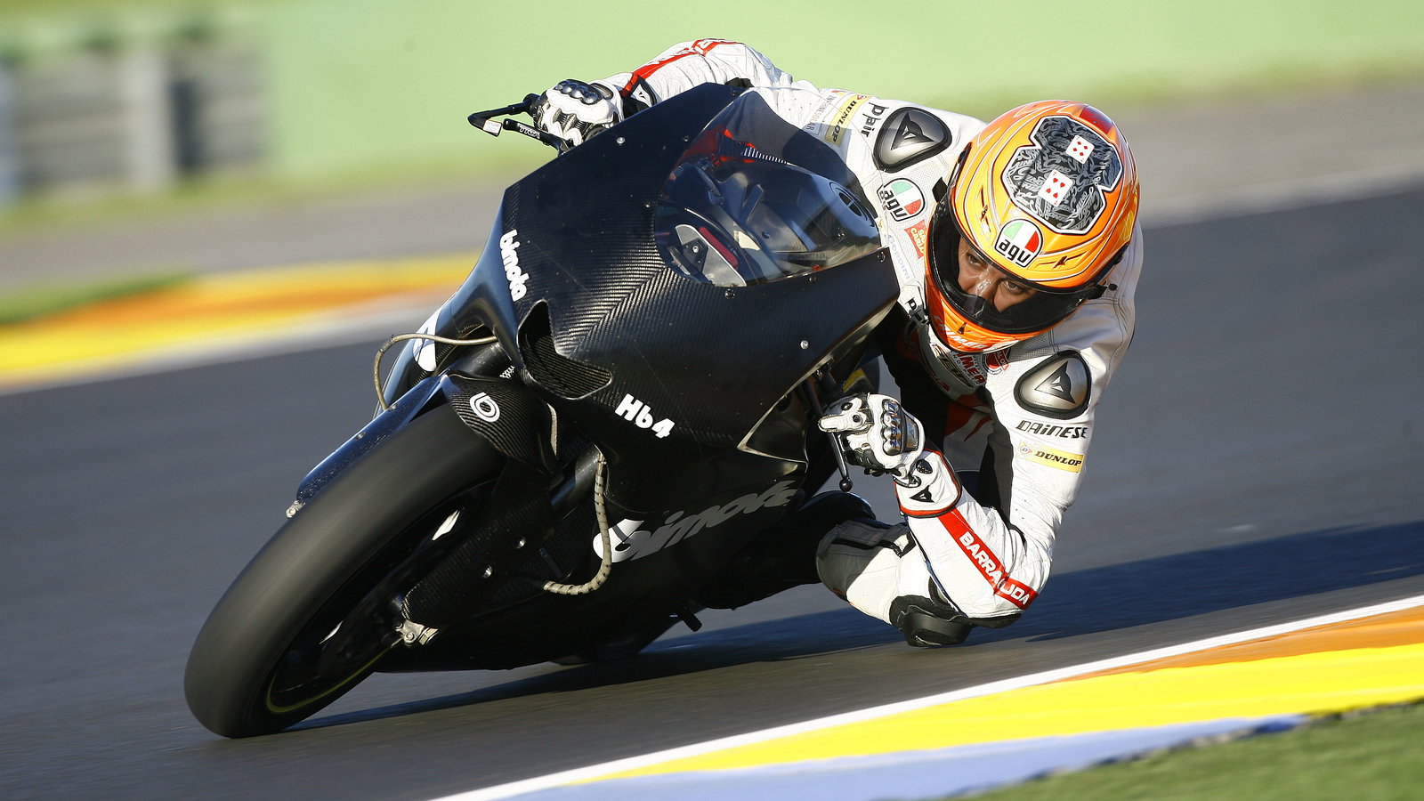 Gino Rea, Moto2 test,12th November 2012 Valencia
