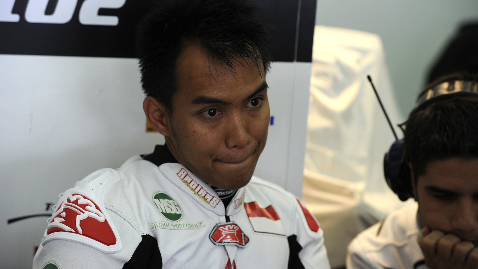 Tata Pradita, Valencia Moto2 Test 2012