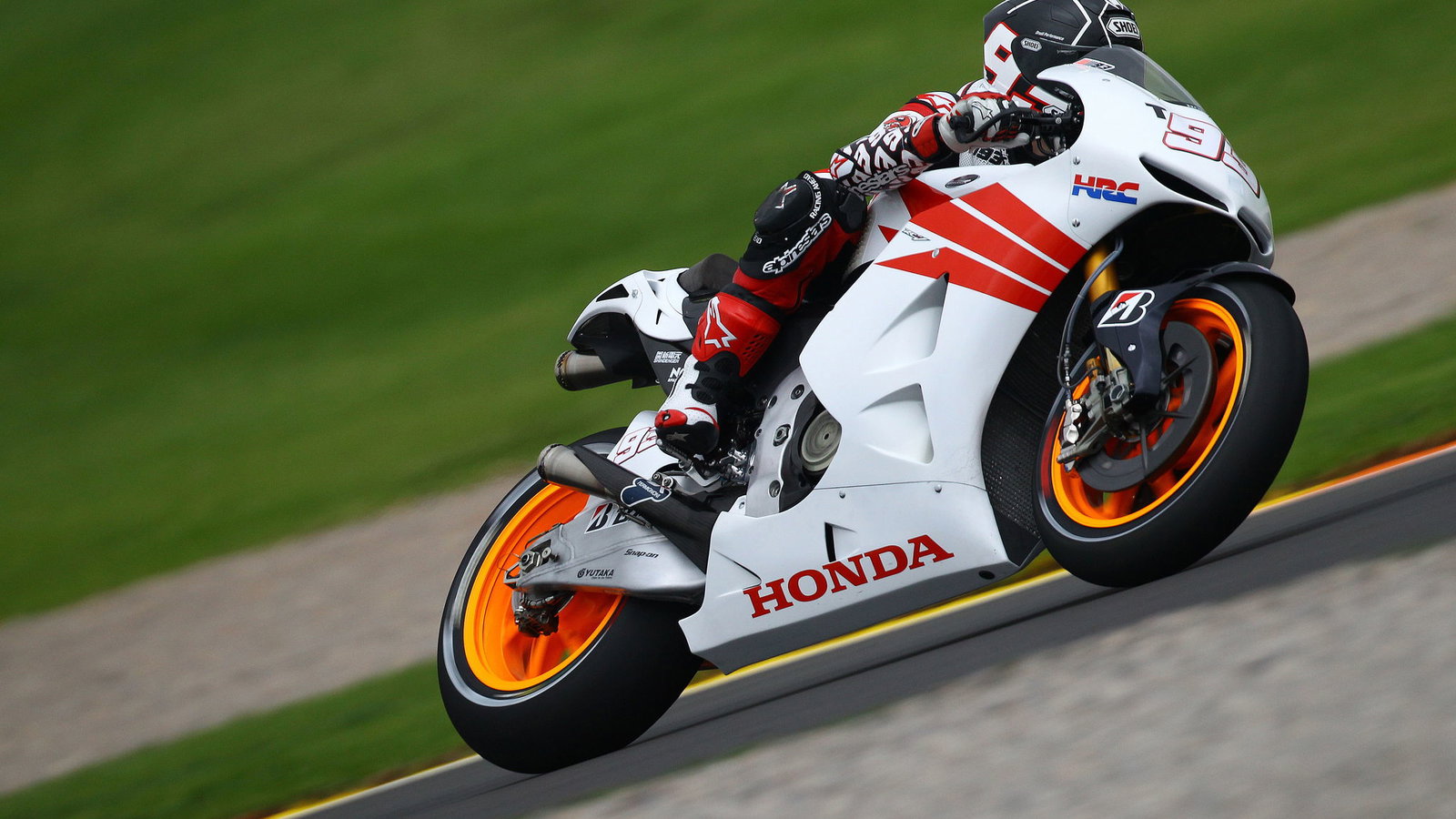 Marquez, Valencia MotoGP test, November 2012