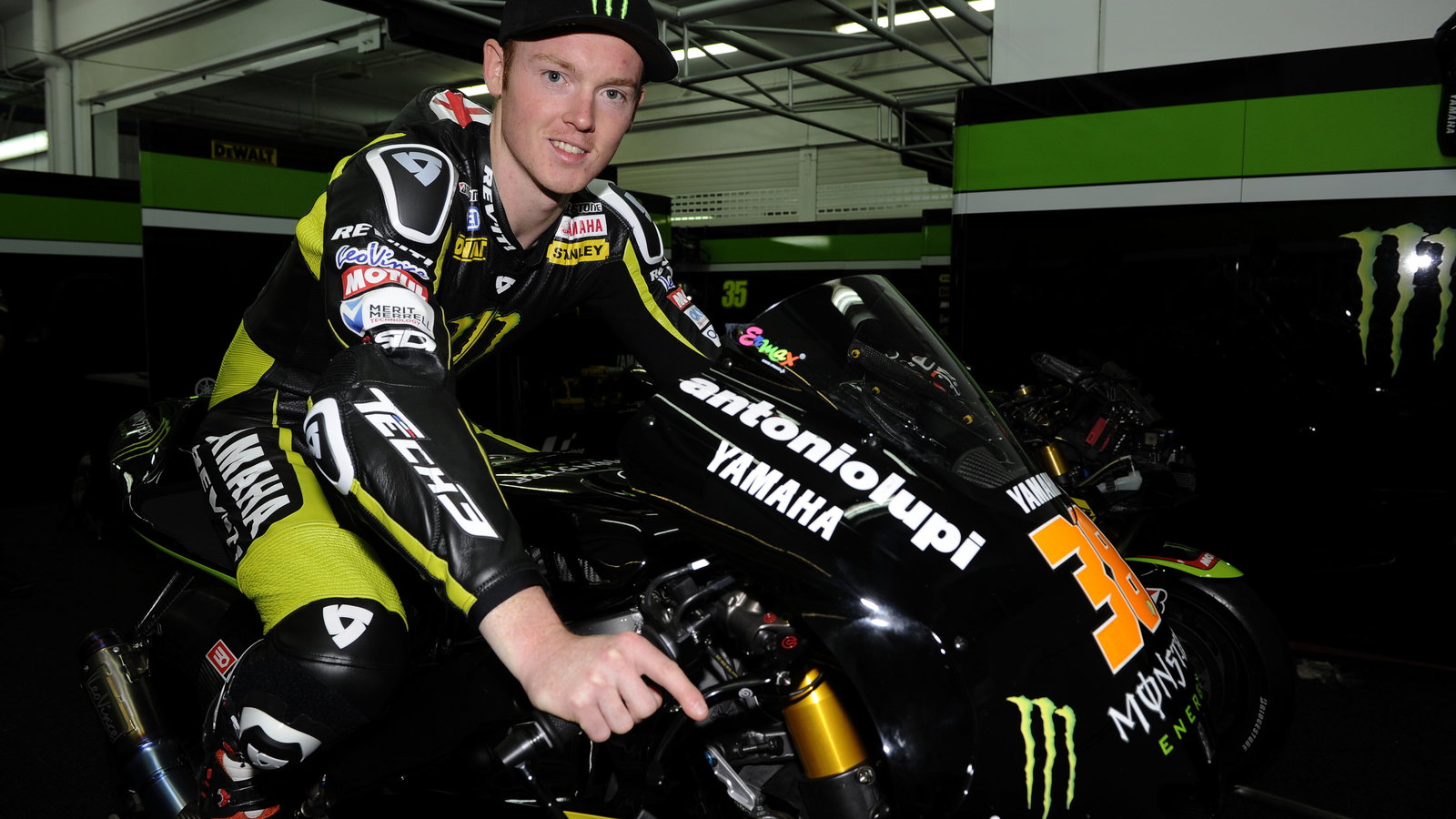 Smith, Valencia MotoGP Test 2012