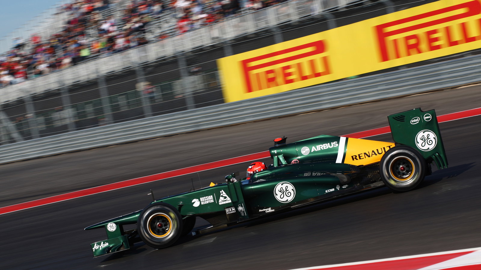 17.11.2012 - Free Practice 3, Heikki Kovalainen (FIN) Caterham F1 Team CT01