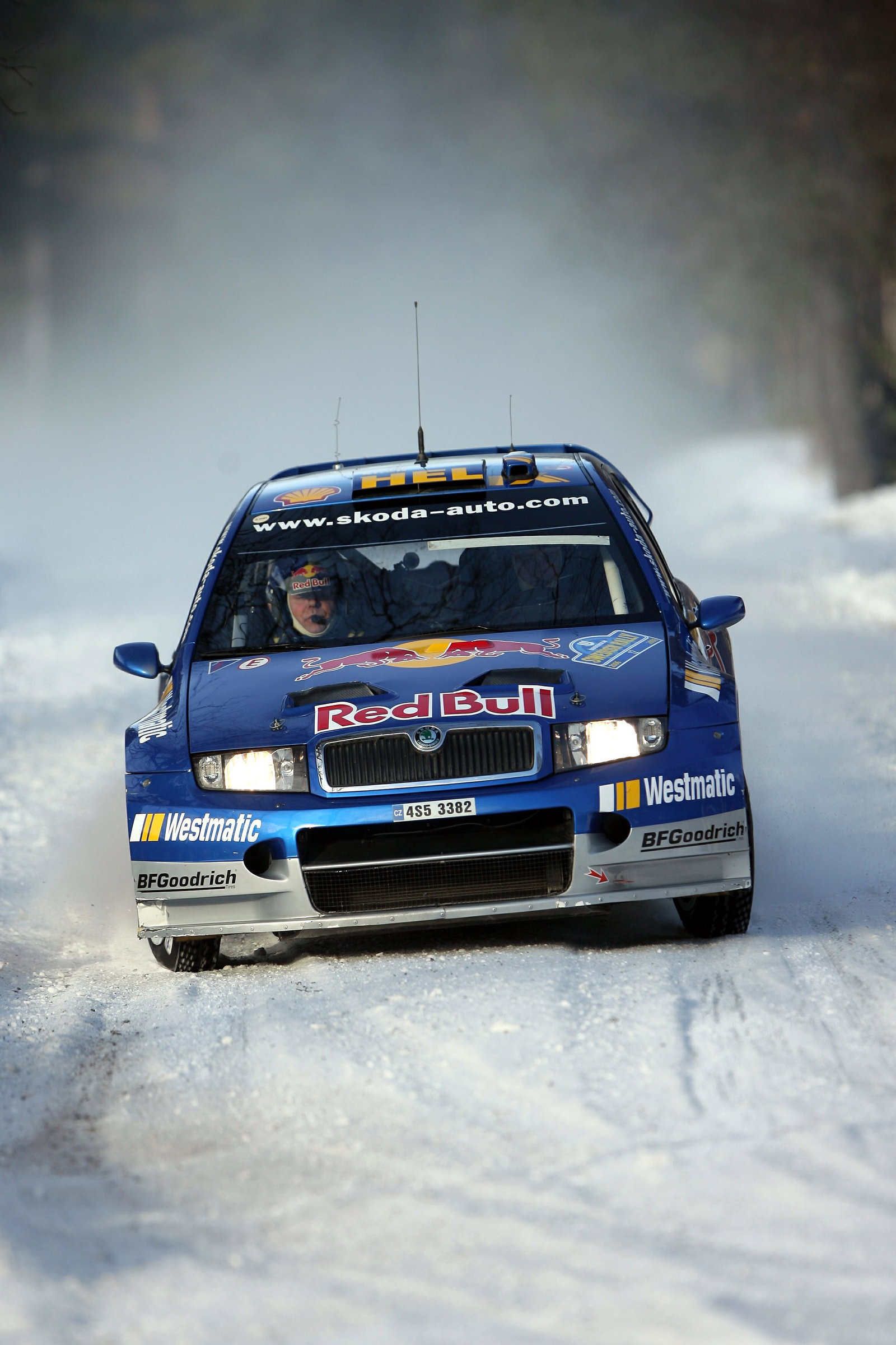 Mattias Ekstrom / Stefan Bergmann - Red Bull Skoda Fabia WRC