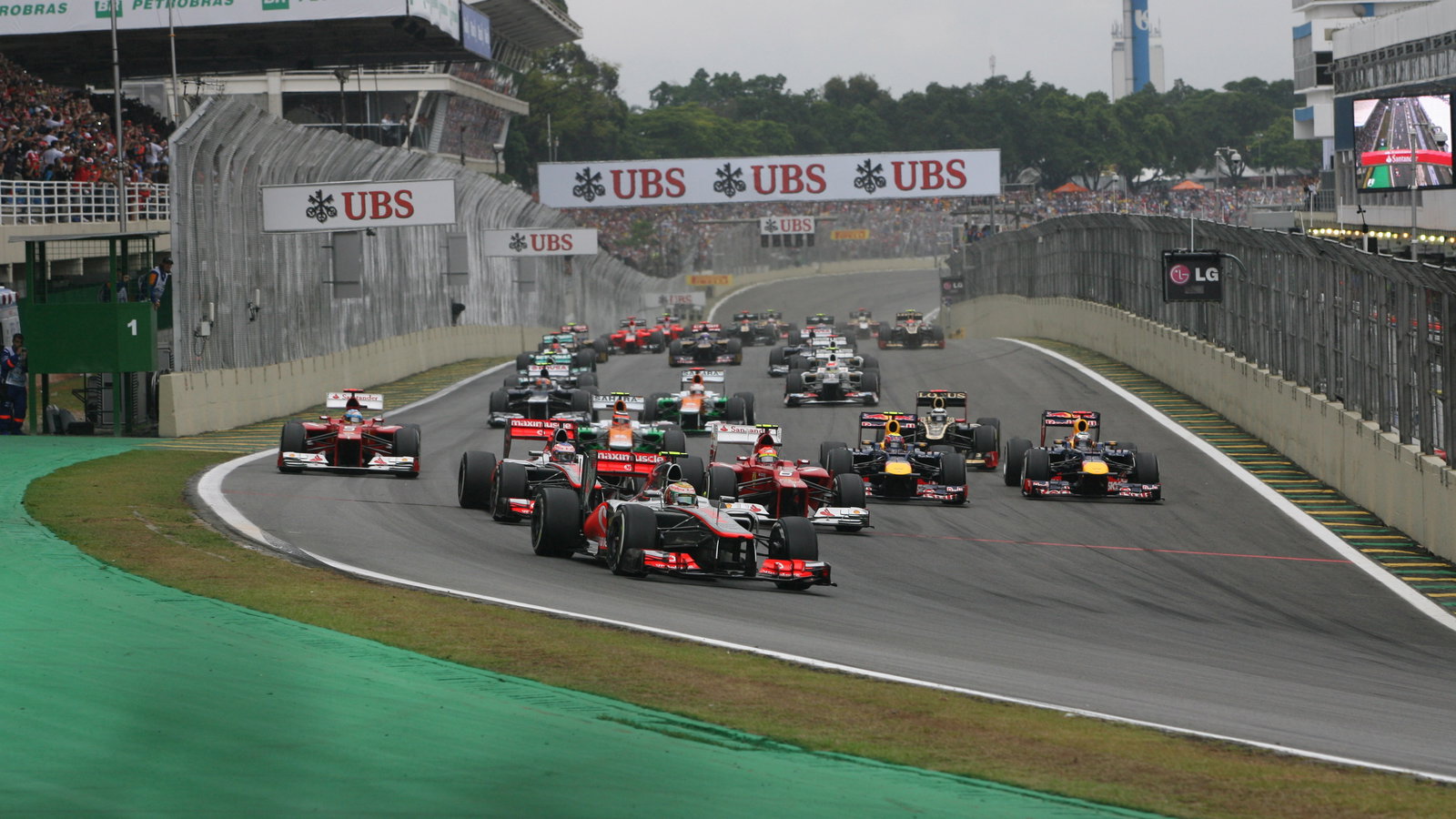 25.11.2012- Race, Start of the race