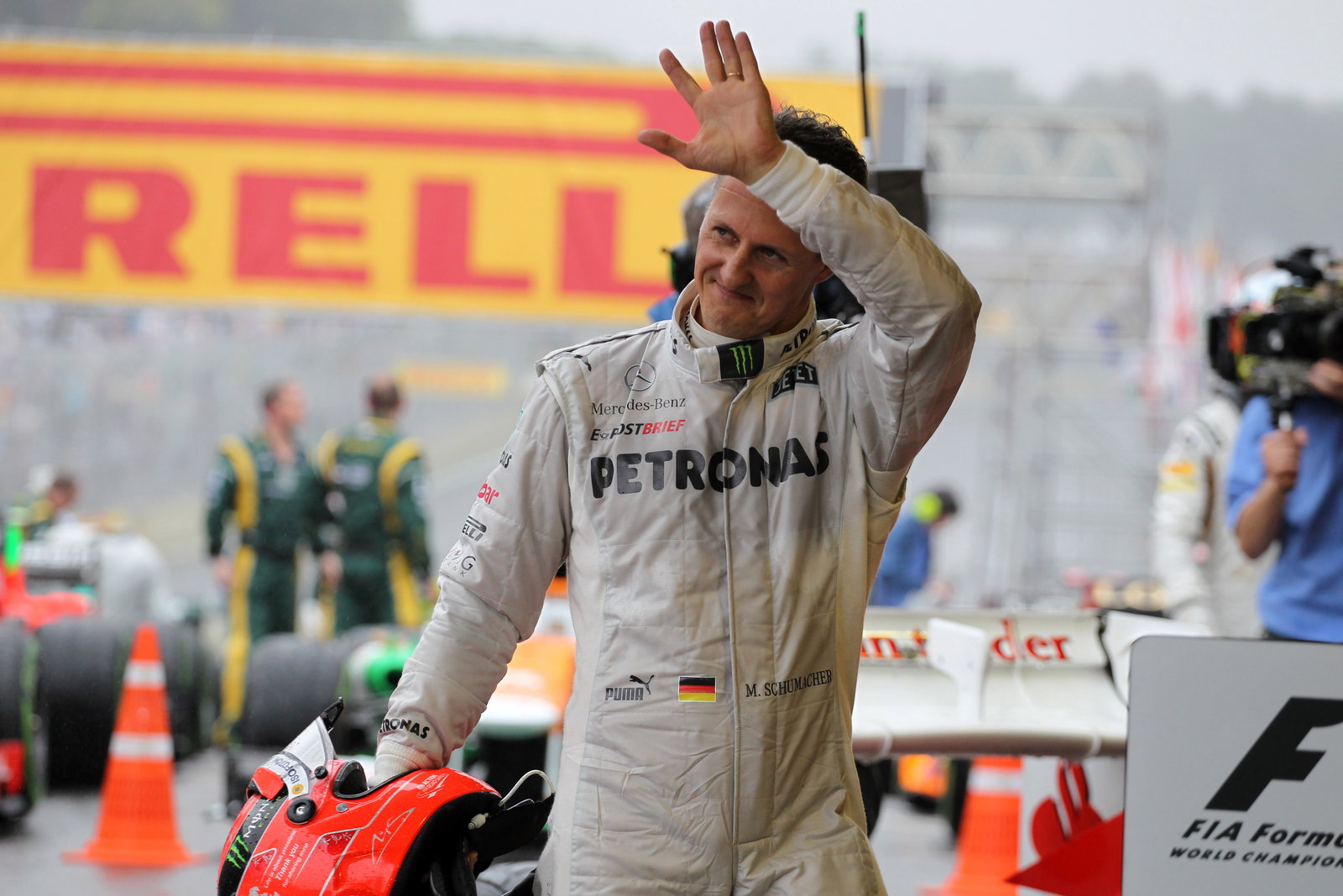 25.11.2012- Race, Michael Schumacher (GER) Mercedes AMG F1 W03