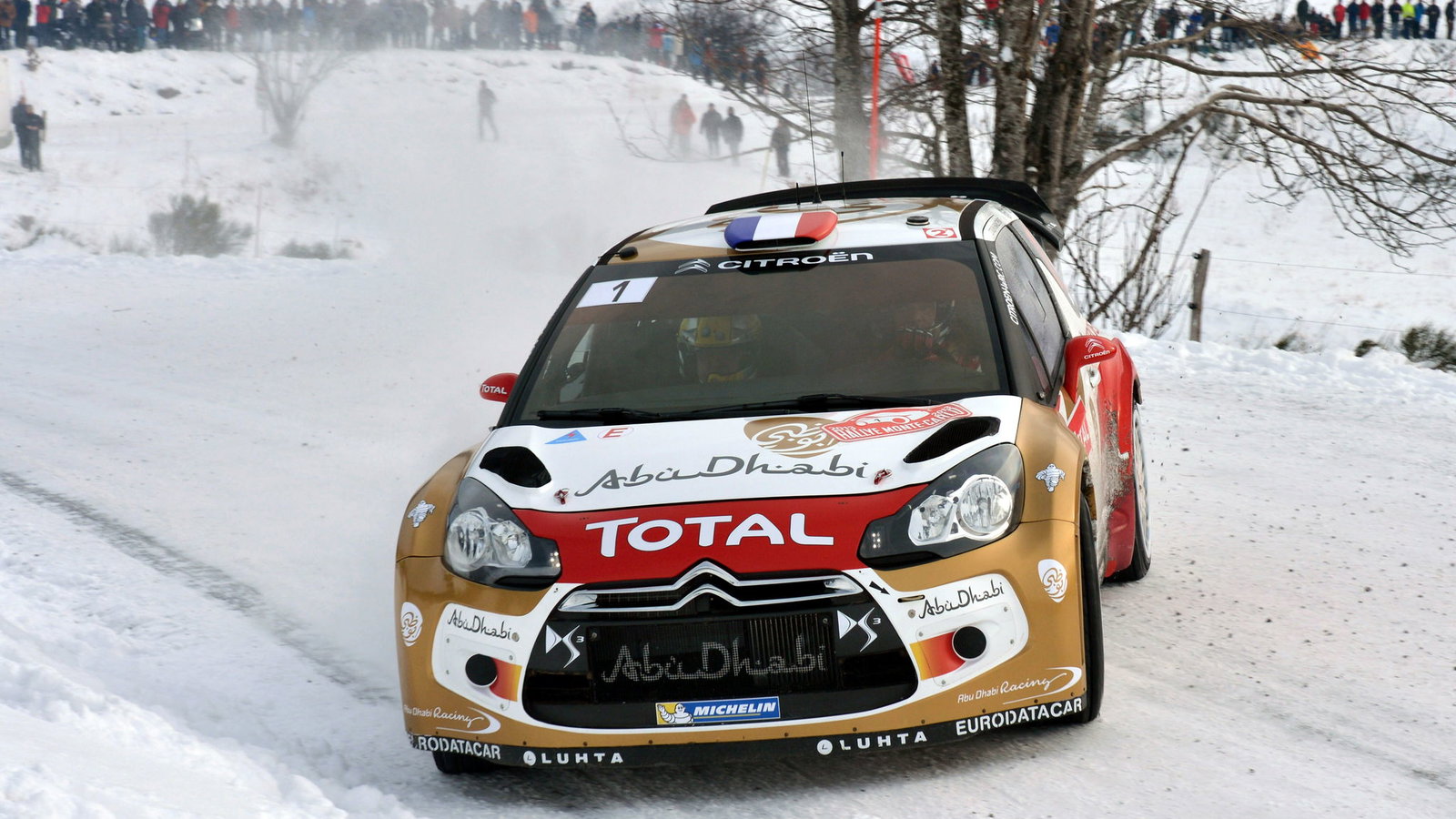 Mikko Hirvonen (FIN) Jarmo Lehtinen (FIN), Citroën DS3 WRC, Citroën Total Abu Dhabi World Rally Team