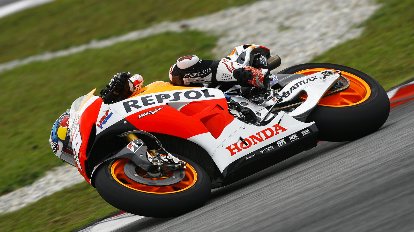 Pedrosa, Sepang 1 tests, February 2013