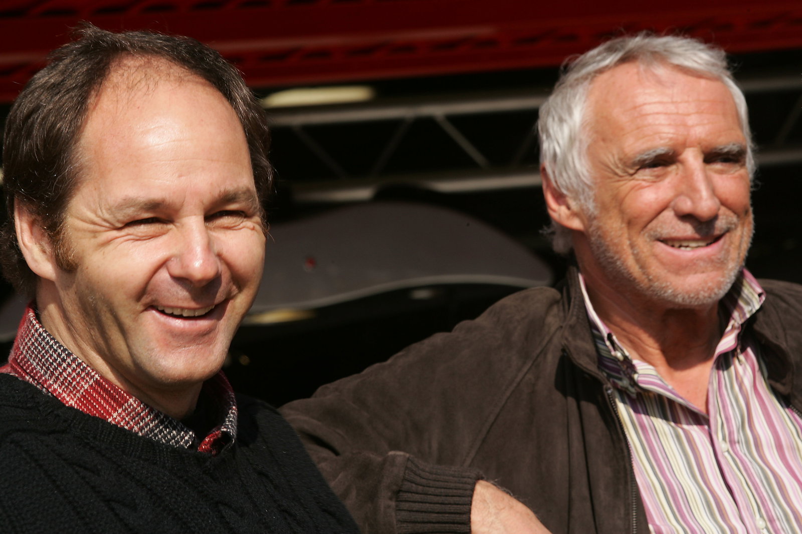 Gerhard Berger, Scuderia Toro Rosso and Dietrich Mateschitz, Red Bull boss