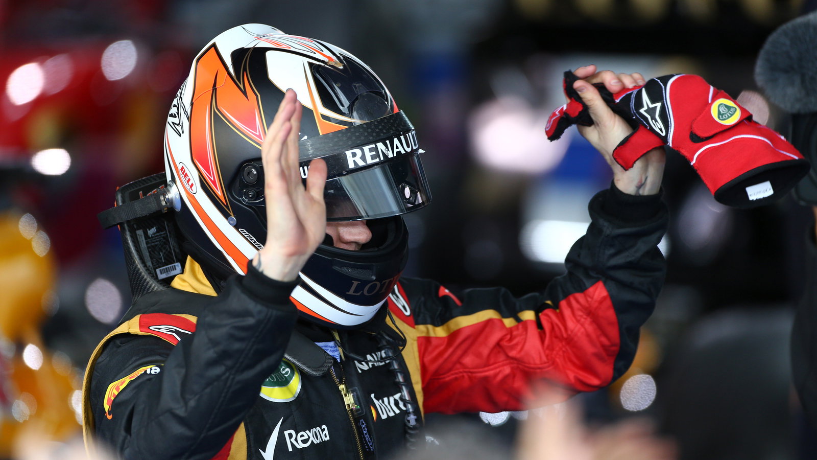 17.03.2013- Race, Kimi Raikkonen (FIN) Lotus F1 Team E21 race winner