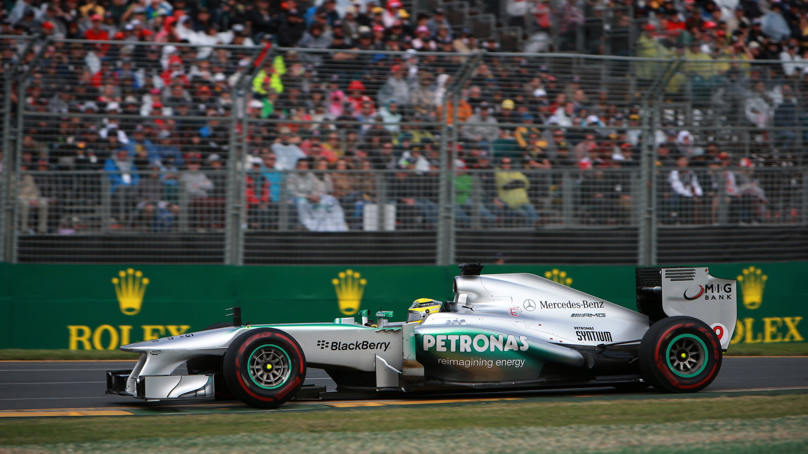 17.03.2013- Race, Nico Rosberg (GER) Mercedes AMG F1 W04