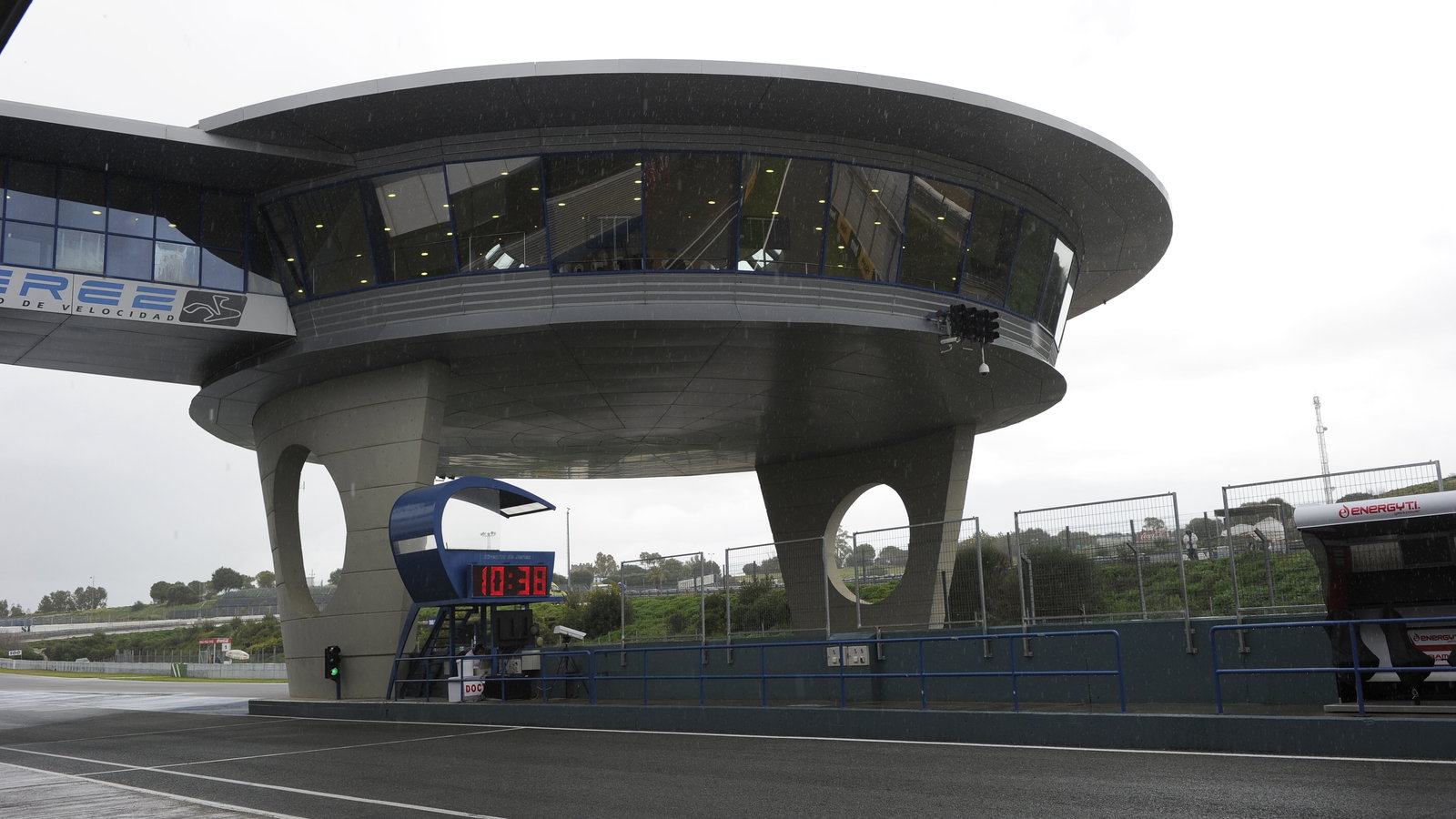 Circuit, Rain, Jerez MotoGP Test March 2013