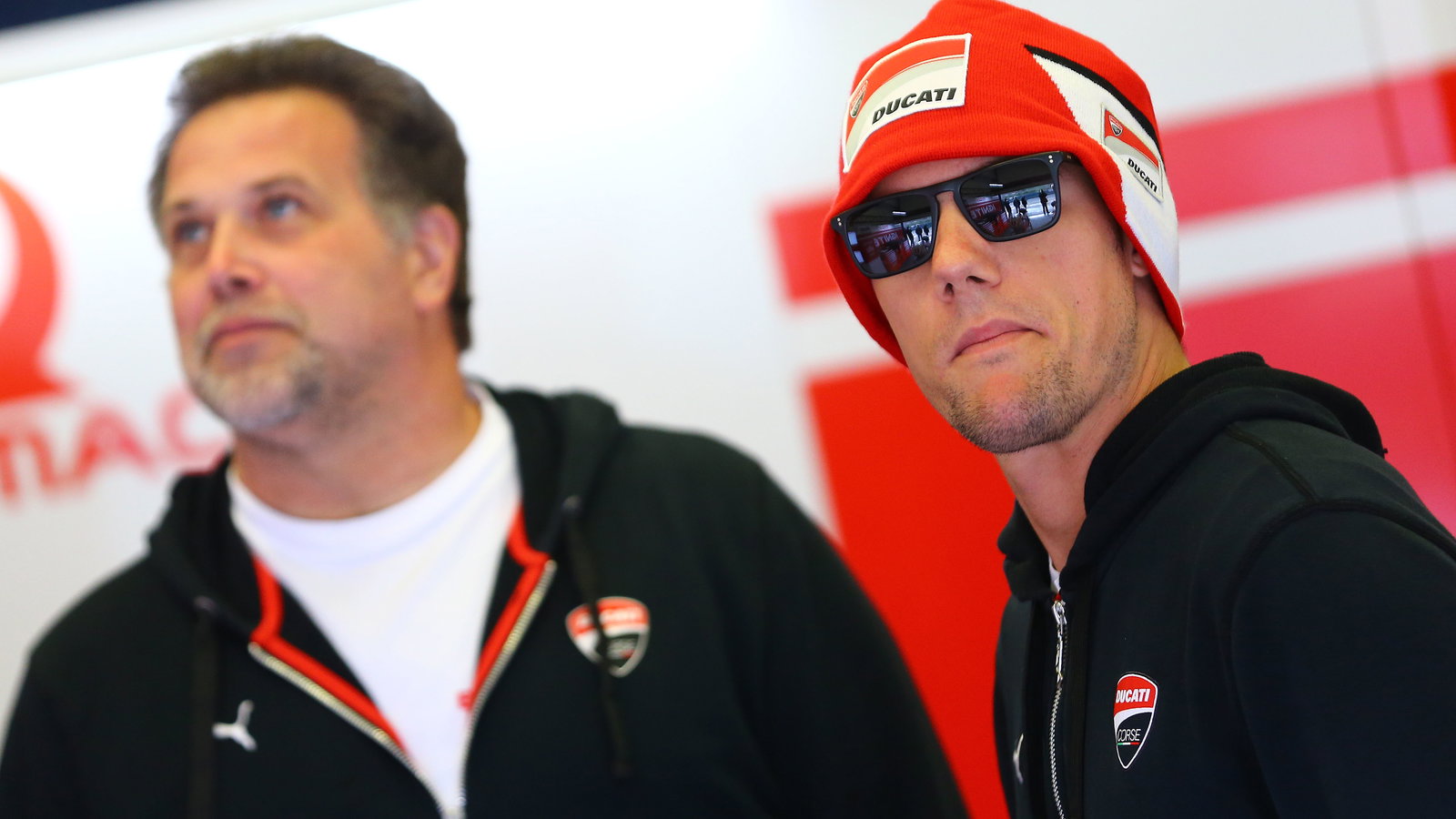 Tom Houseworth and Spies, Jerez MotoGP tests, March 2013