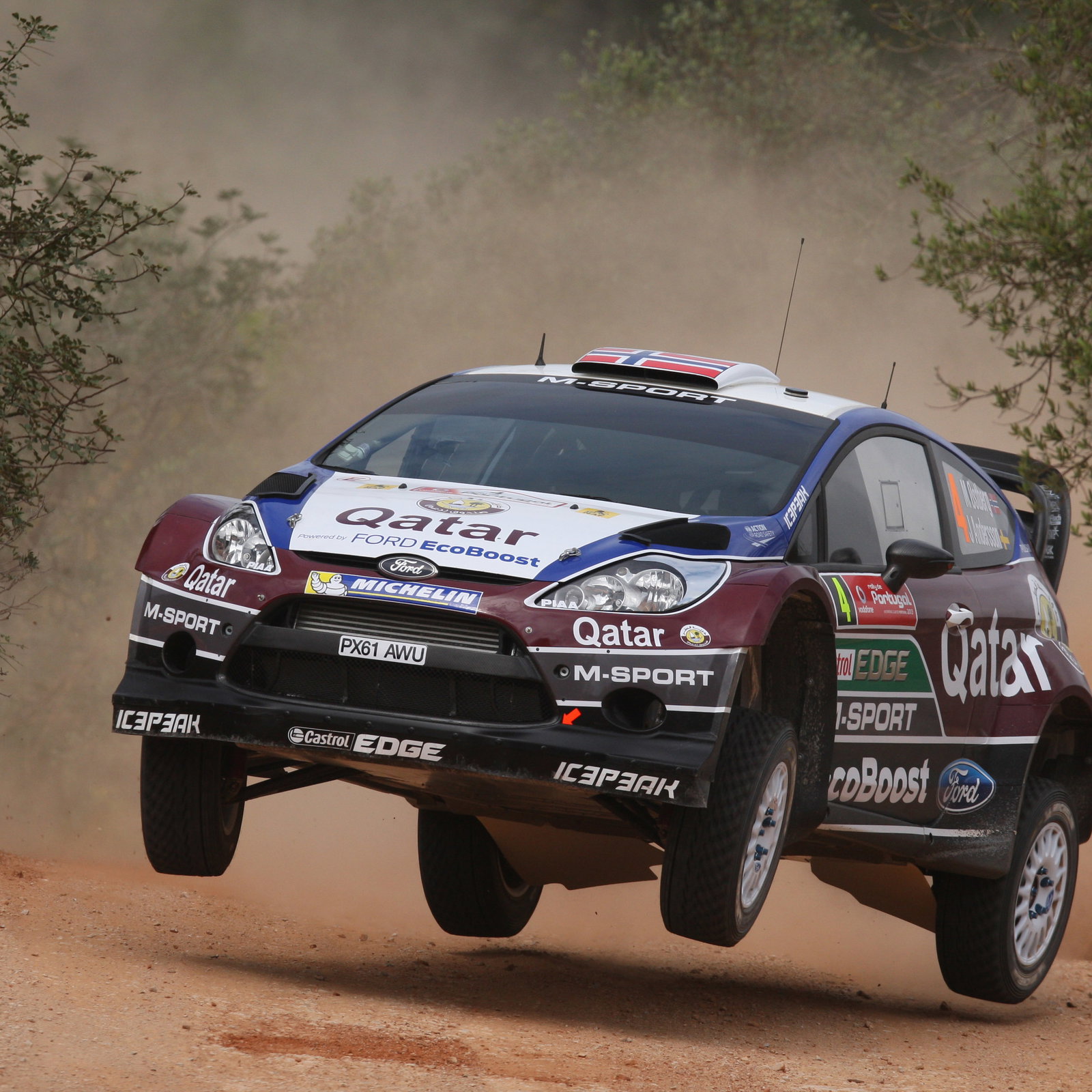 Mads Ostberg (NOR) Jonas Andersson (SUE), Ford Fiesta RS WRC, Qatar M-Sport World Rally Team
