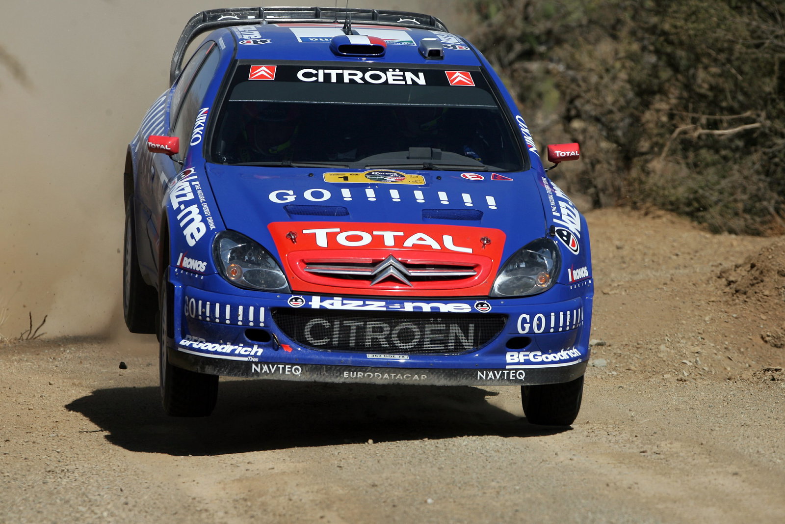 Sebastien Loeb / Daniel Elena - Kronos Citroen Xsara WRC.