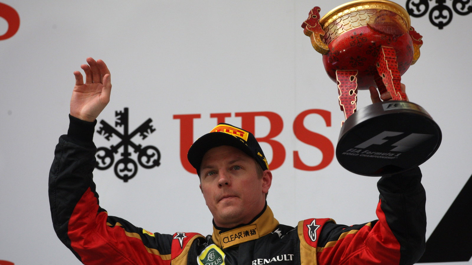 14.04.2013- Race, 2nd position Kimi Raikkonen (FIN) Lotus F1 Team E21es AMG F1 W04