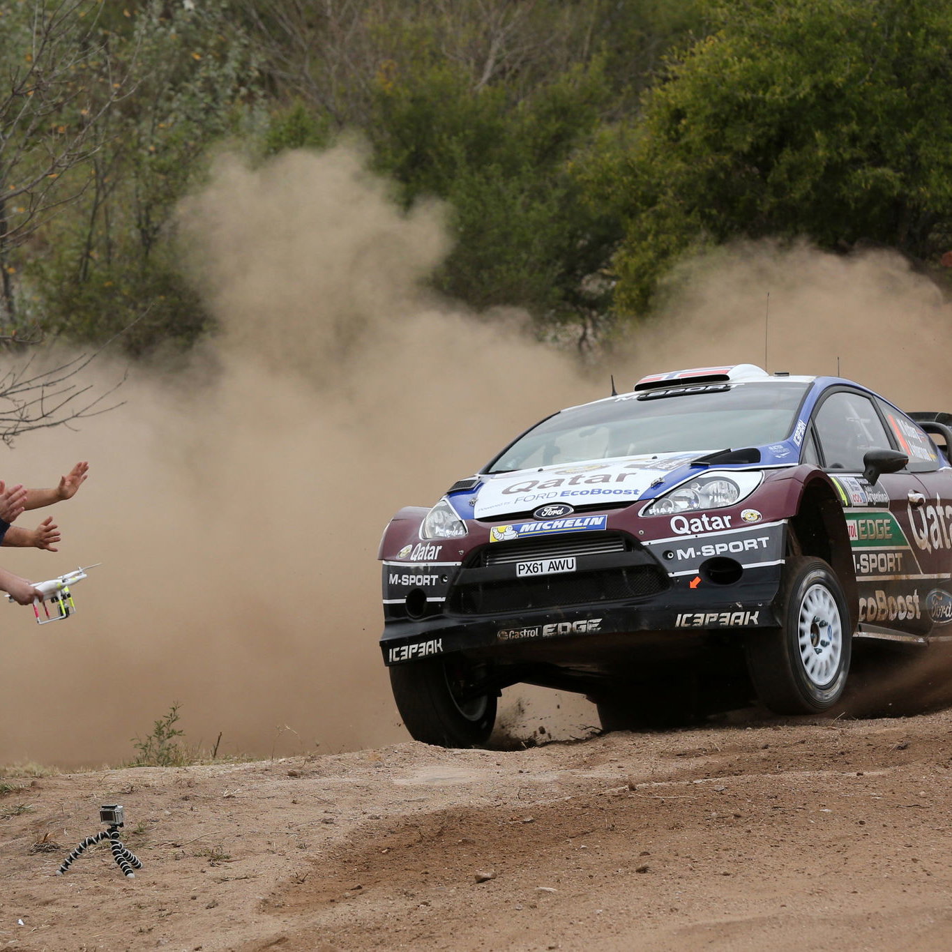 Evgeny Novikov (RUS) Ilka Minor (AUT)), Ford Fiesta WRC, Qatar M-Sport WRT
