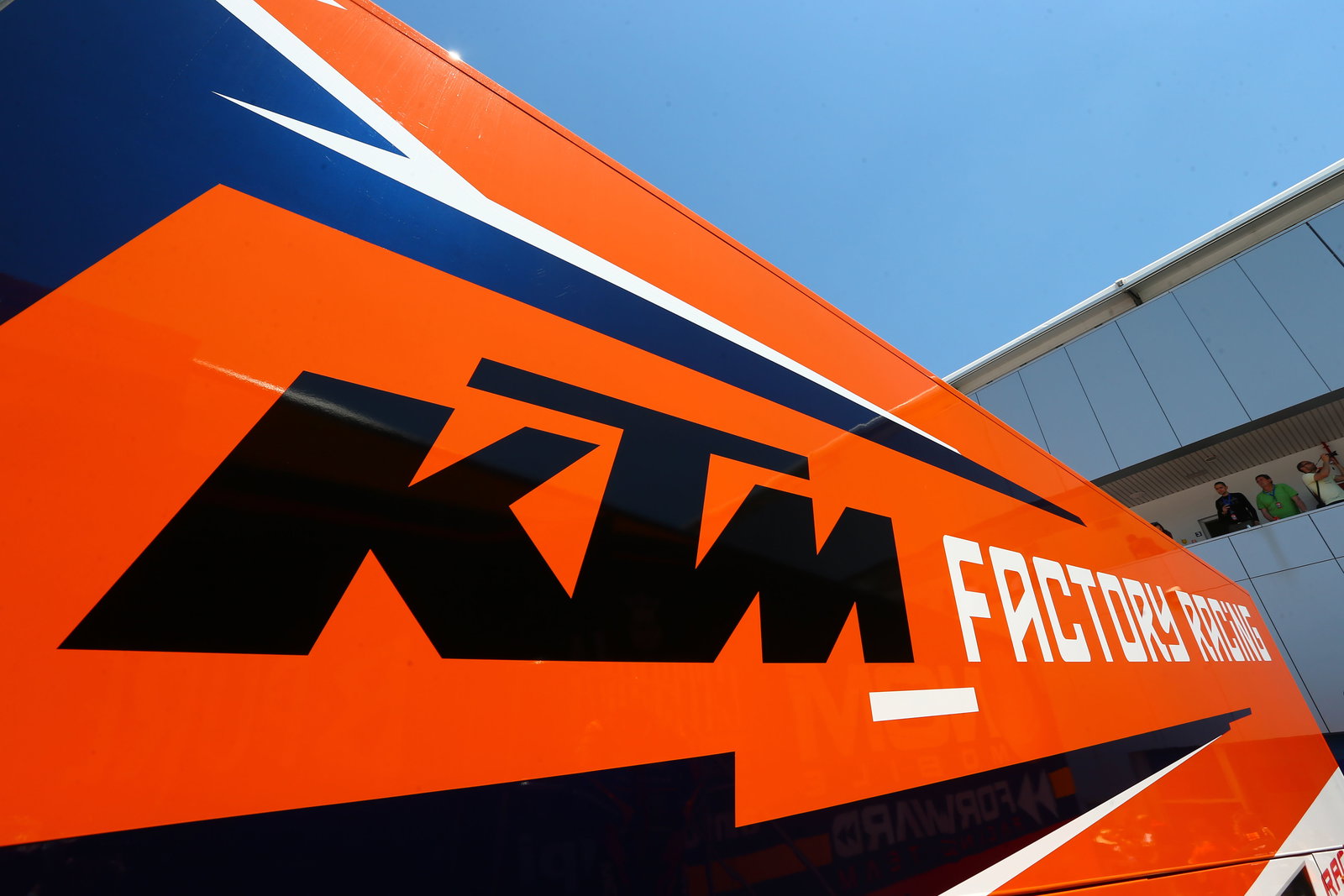 KTM truck, Moto3, Spanish MotoGP 2013
