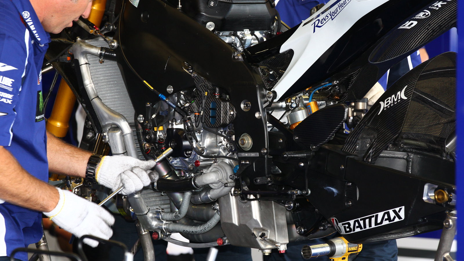 Rossi bike, Spanish MotoGP 2013