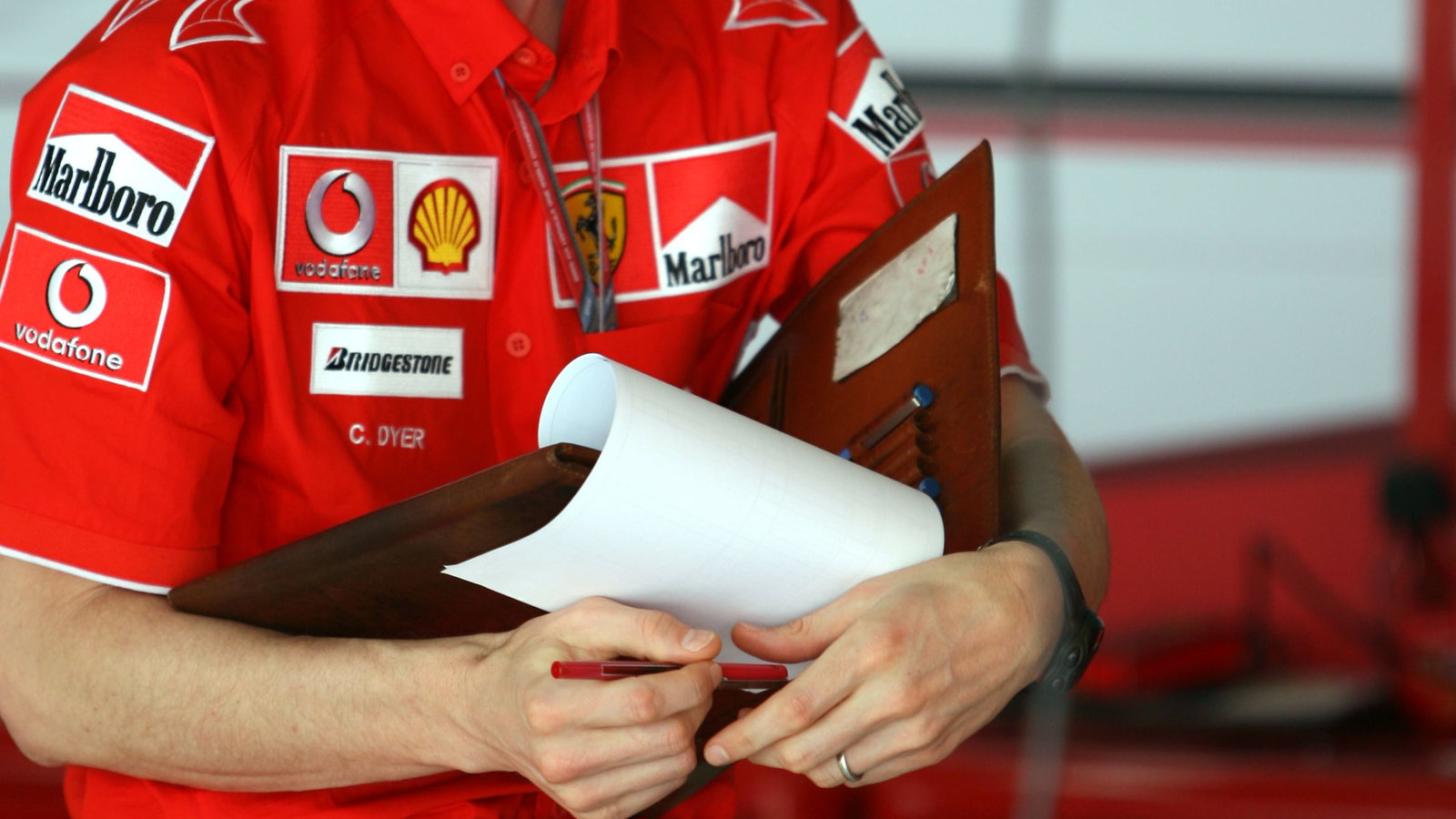 Chris Dyer - Ferrari, race engineer