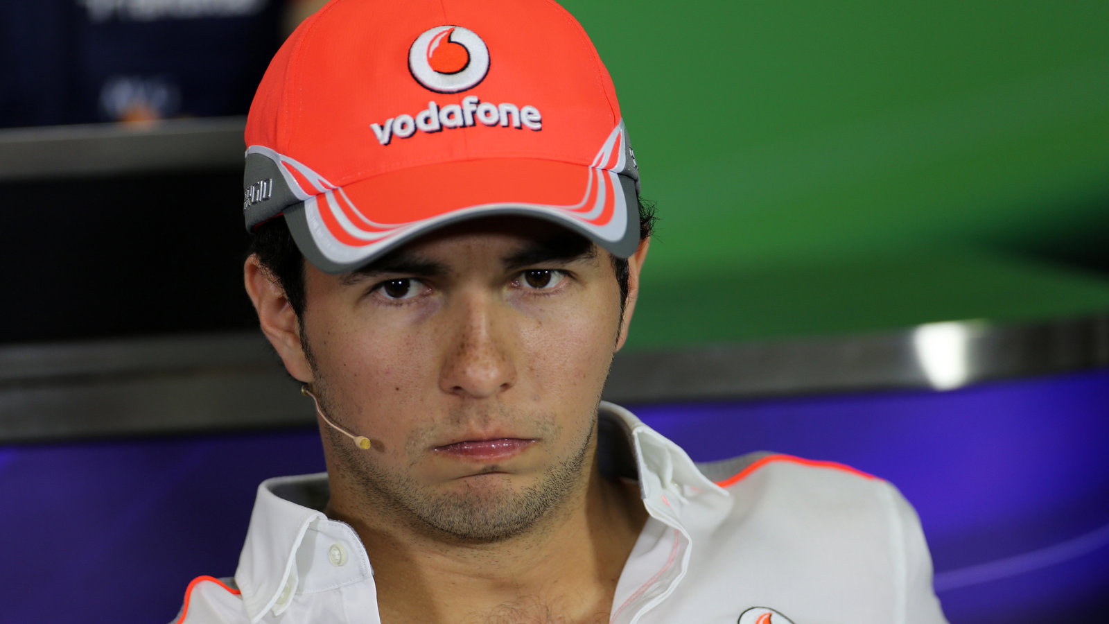 09.05.2013- Press conference, Sergio Perez (MEX) McLaren MP4-28