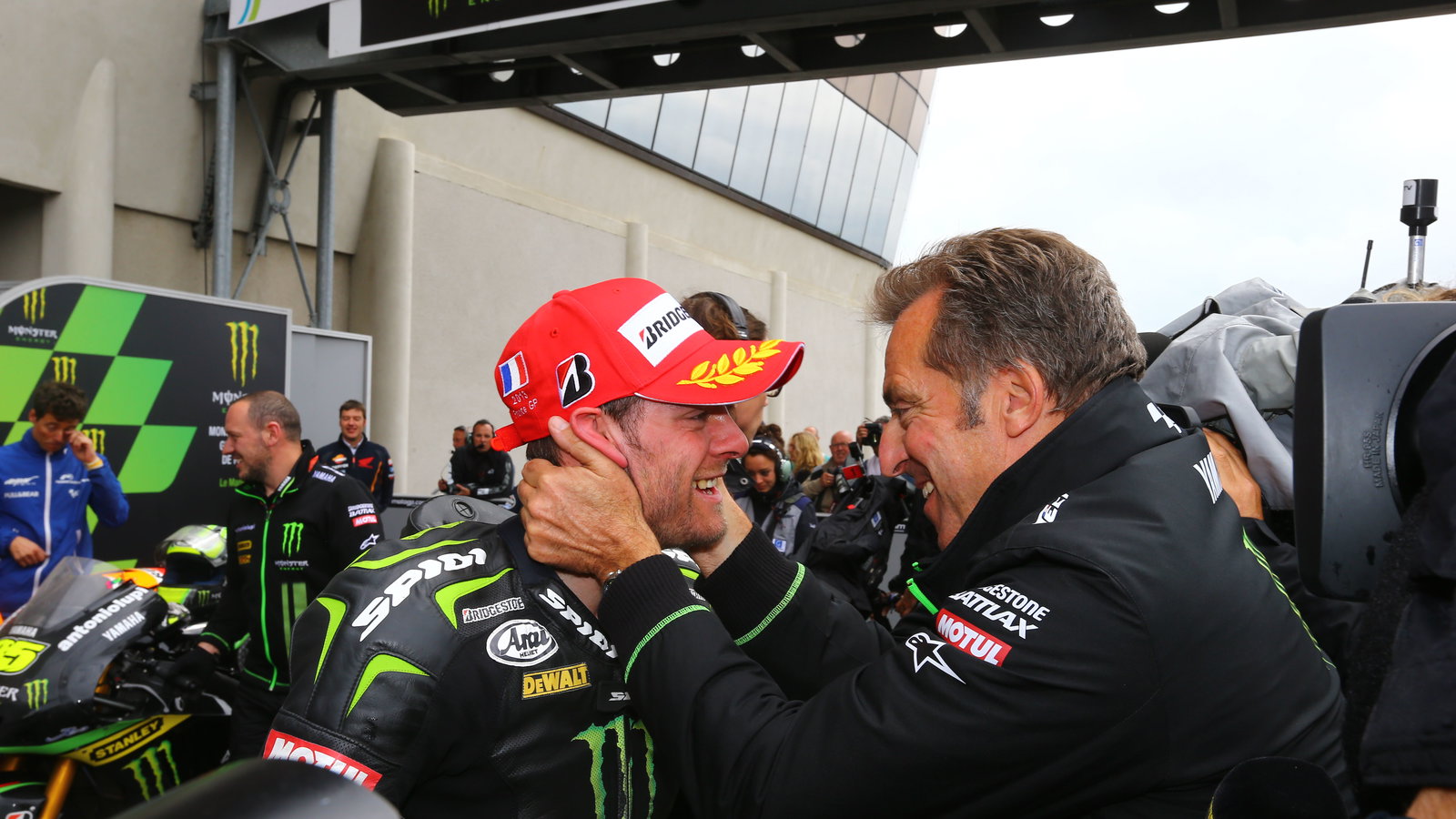 Crutchlow, and Poncharal, MotoGP race, French MotoGP 2013