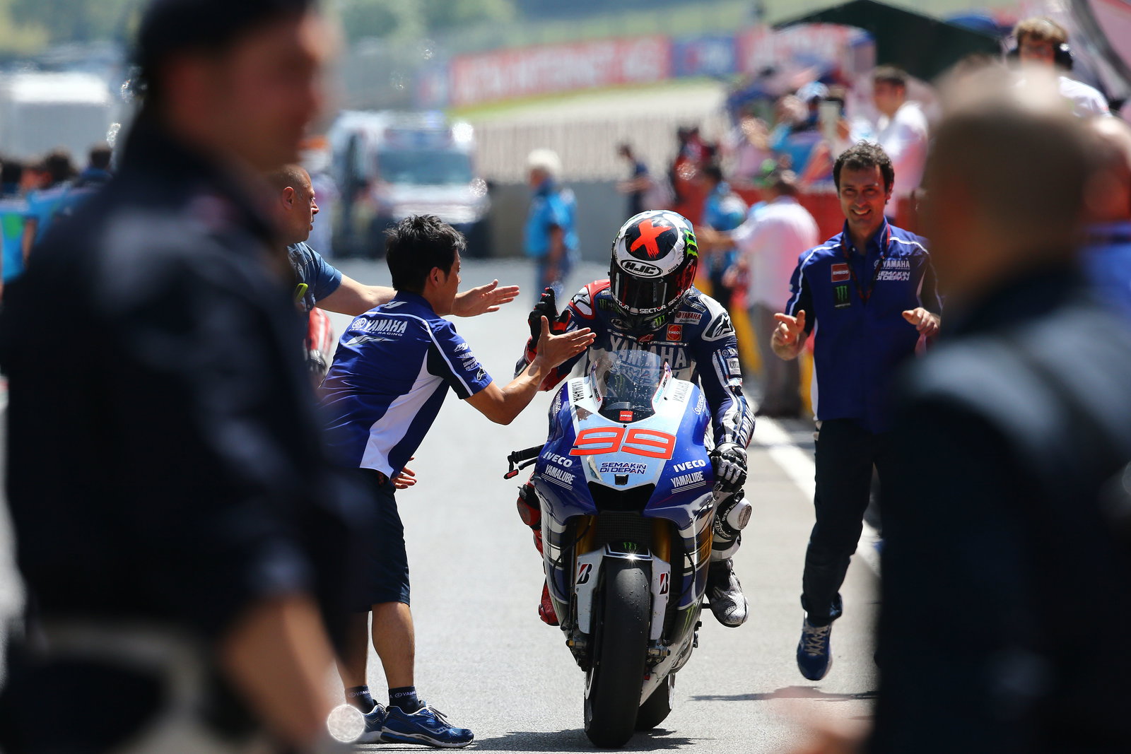 Lorenzo, Italian MotoGP race, 2013