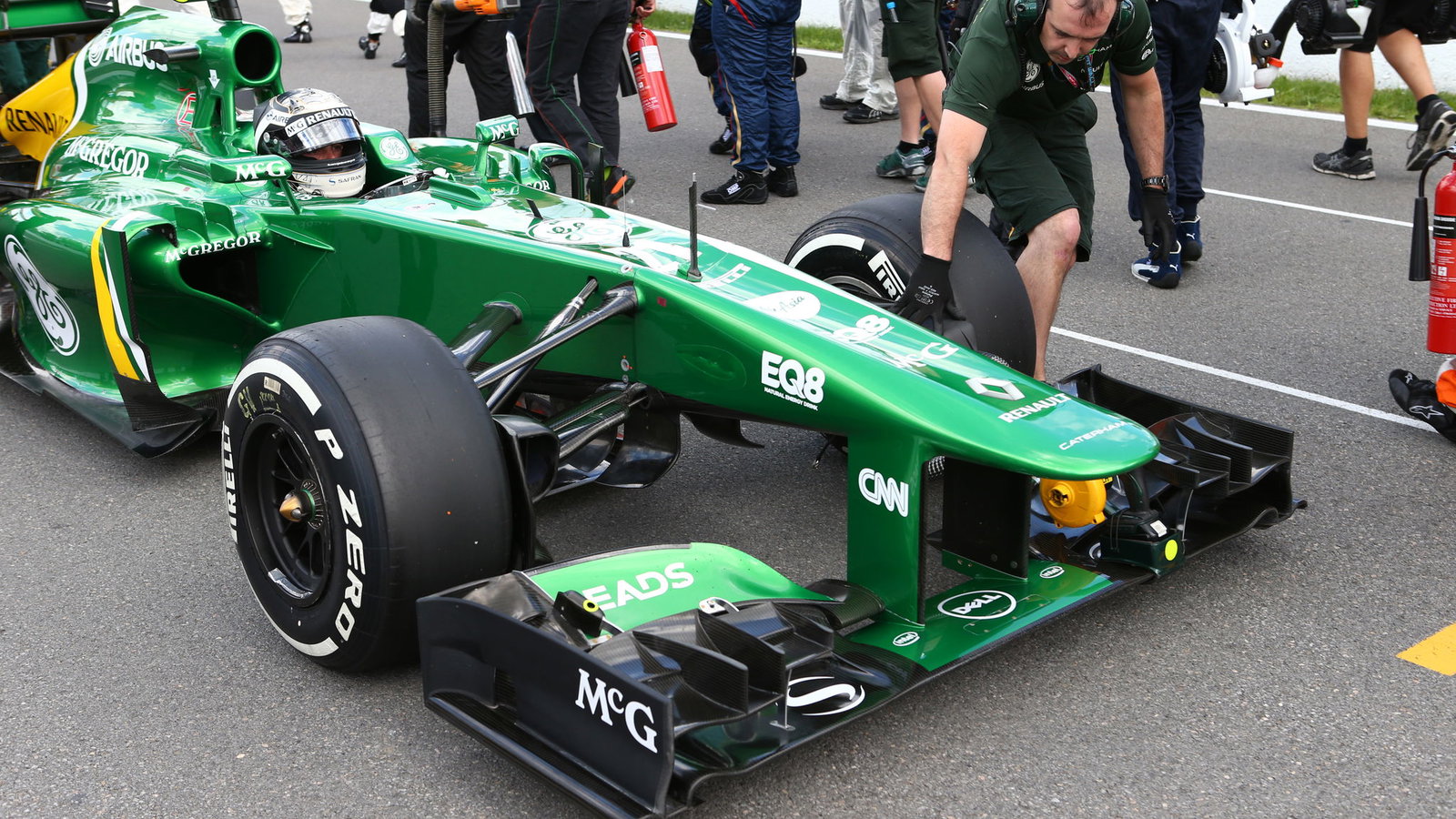 09.06.2013- Race, Giedo Van der Garde (NED), Caterham F1 Team CT03