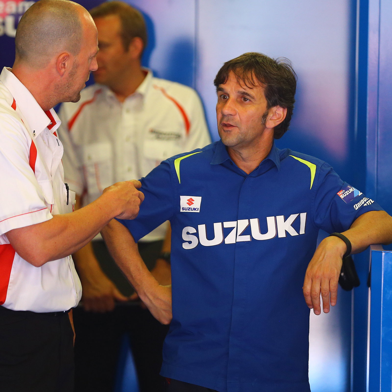 Brivio, Catalunya MotoGP test, 2013
