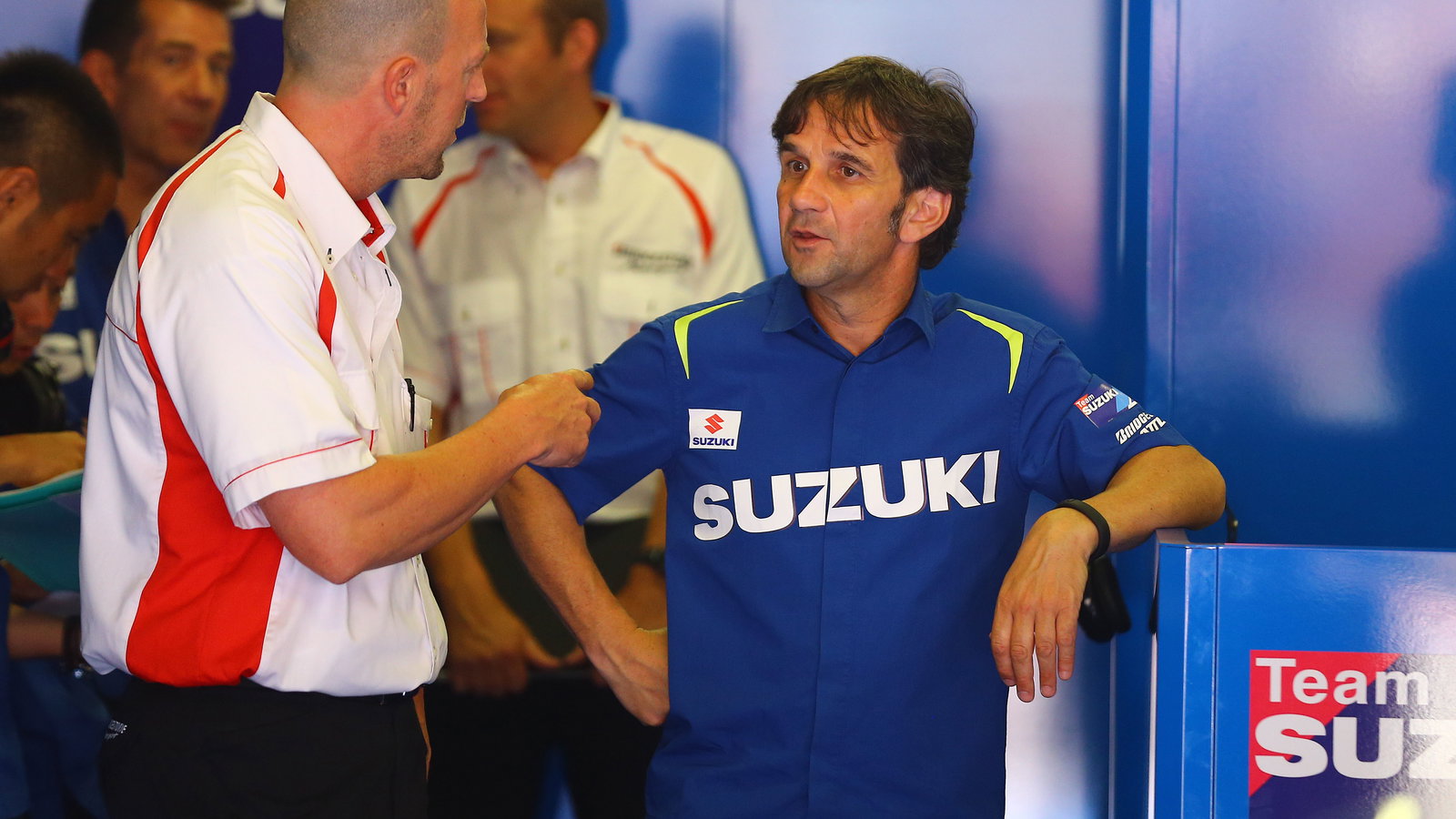 Brivio, Catalunya MotoGP test, 2013